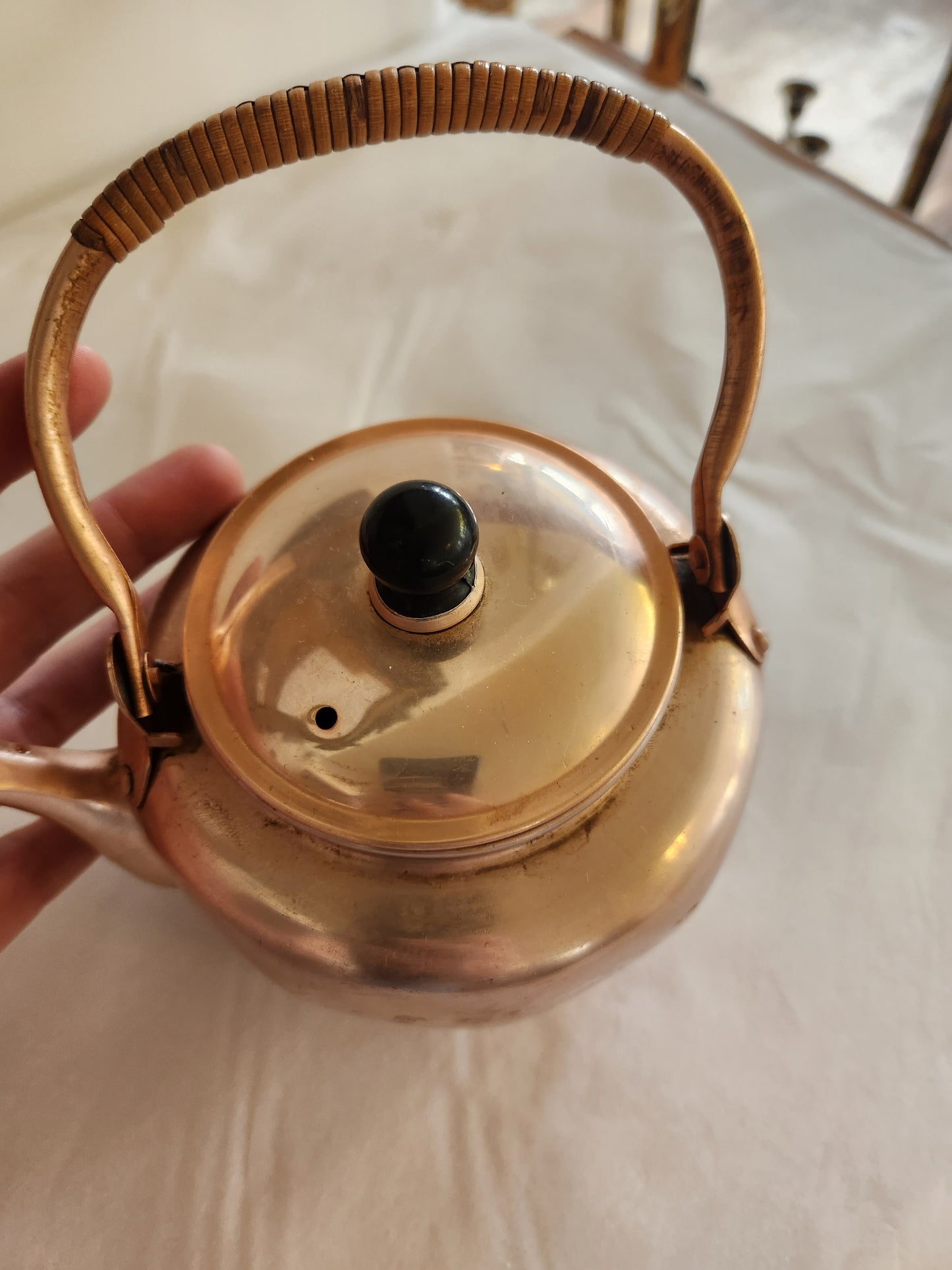 Mini Copper Tea Kettle