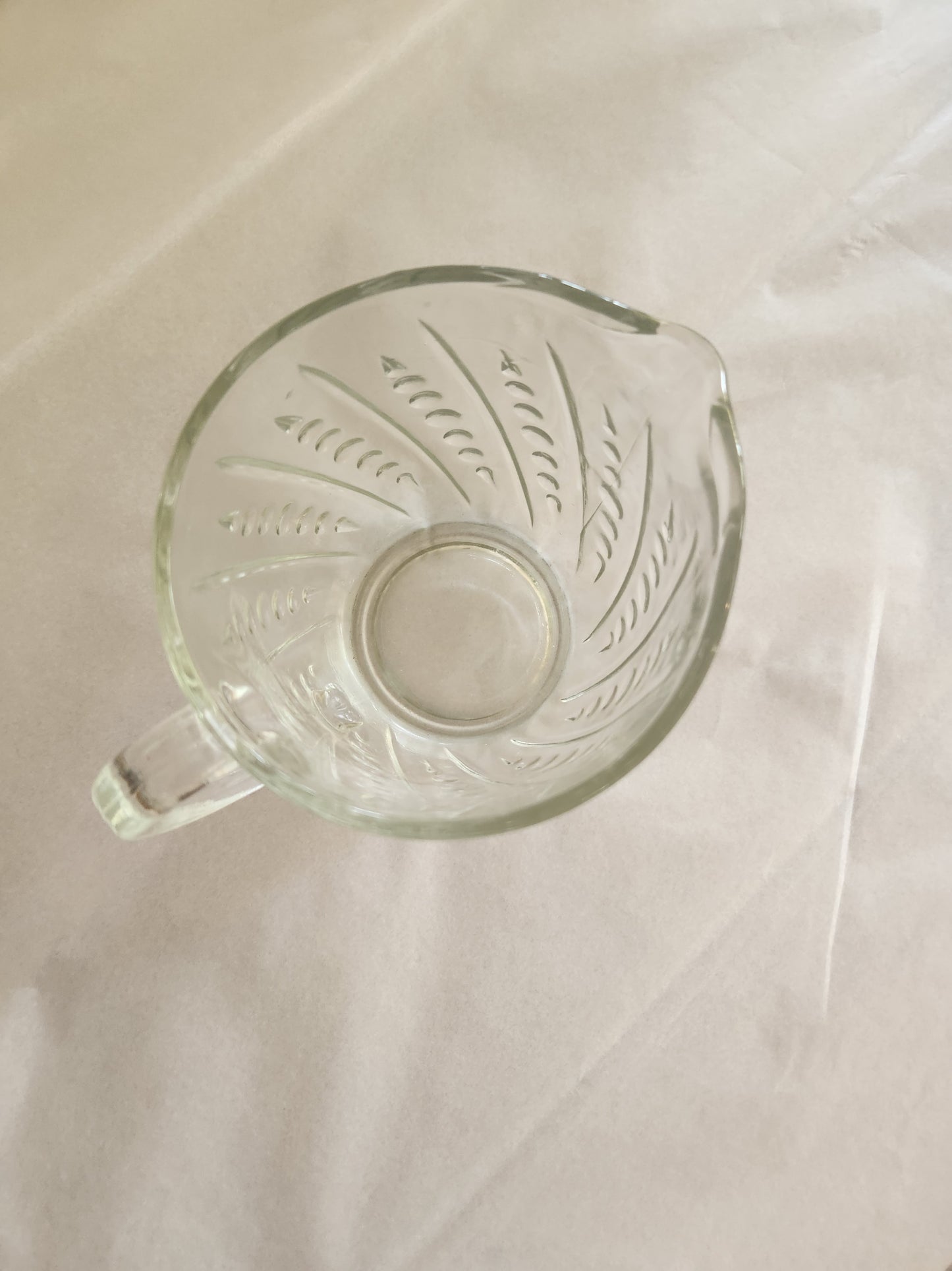 Small Glass Pitcher