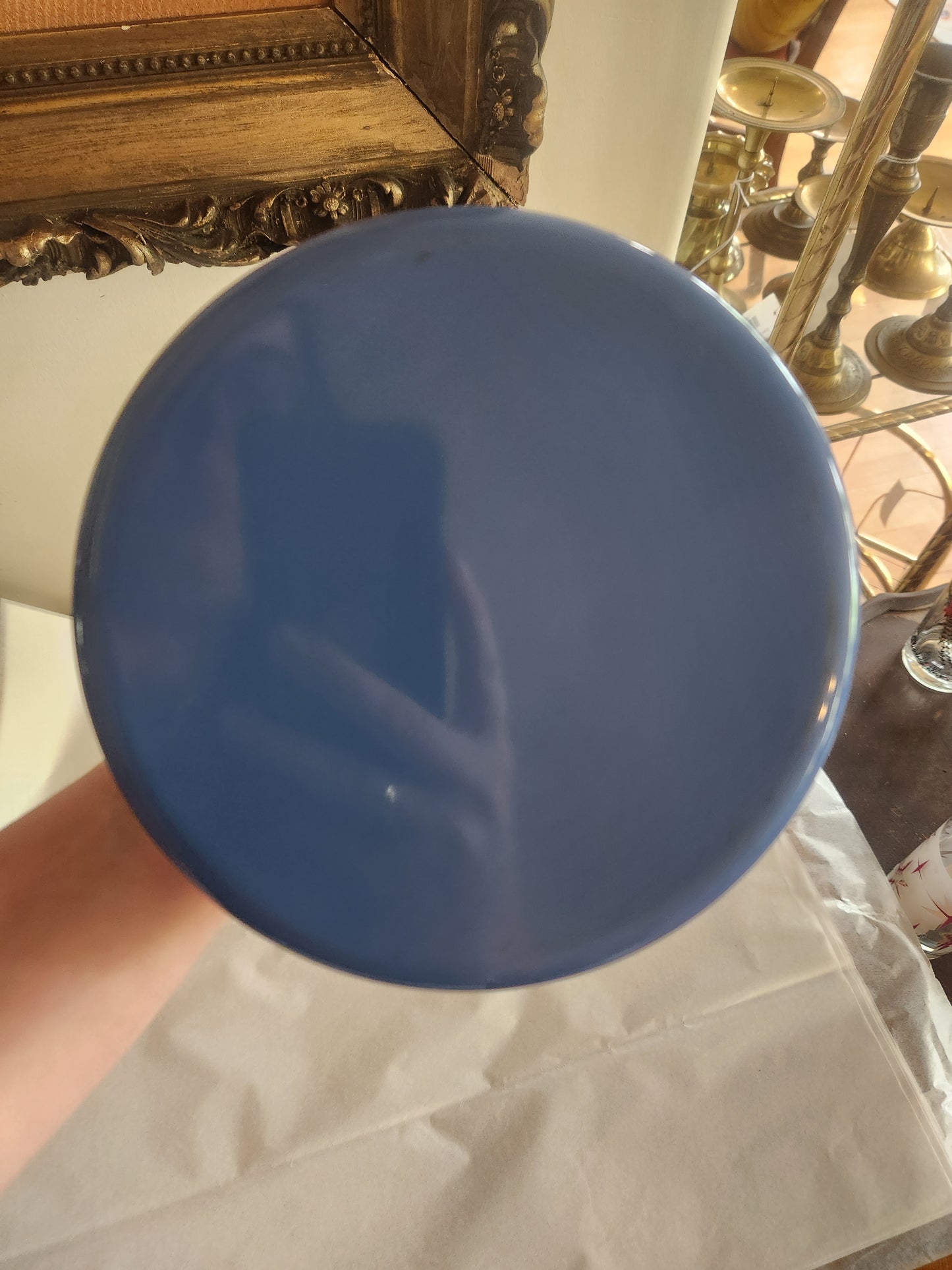 Blue Enamel Tea Pot