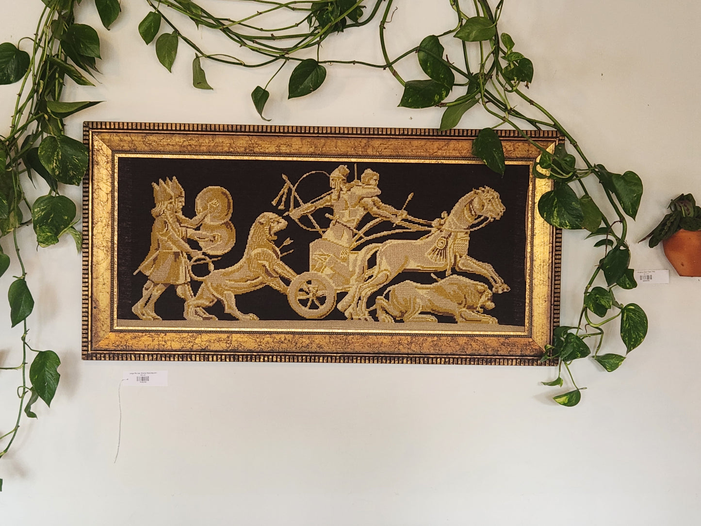Large Roman Scene Needlepoint