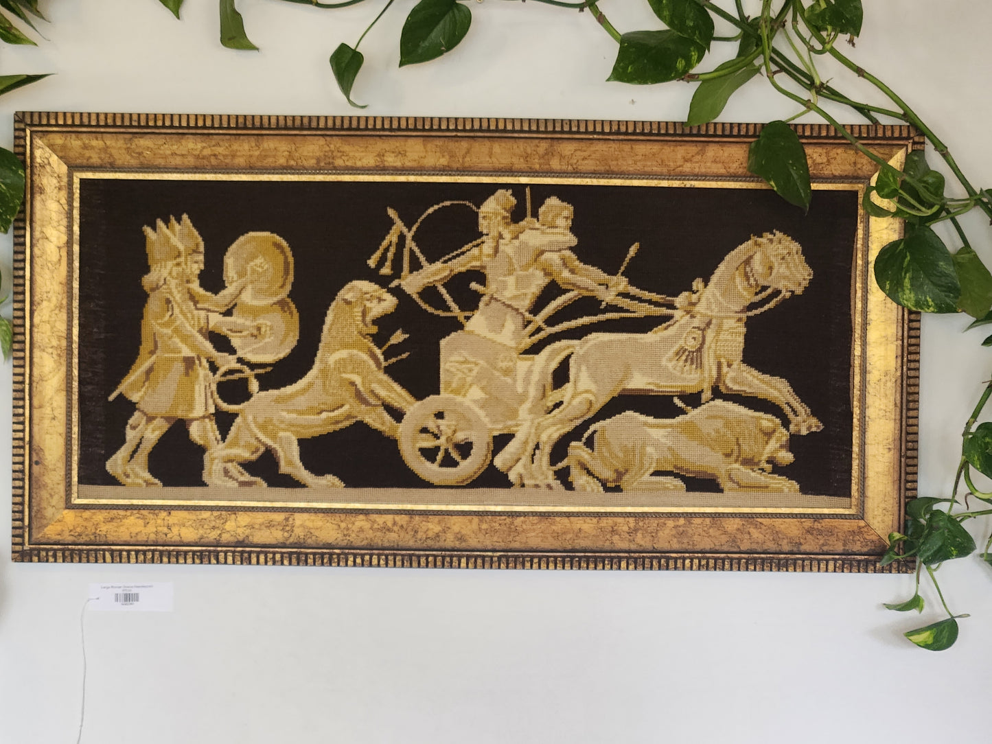 Large Roman Scene Needlepoint