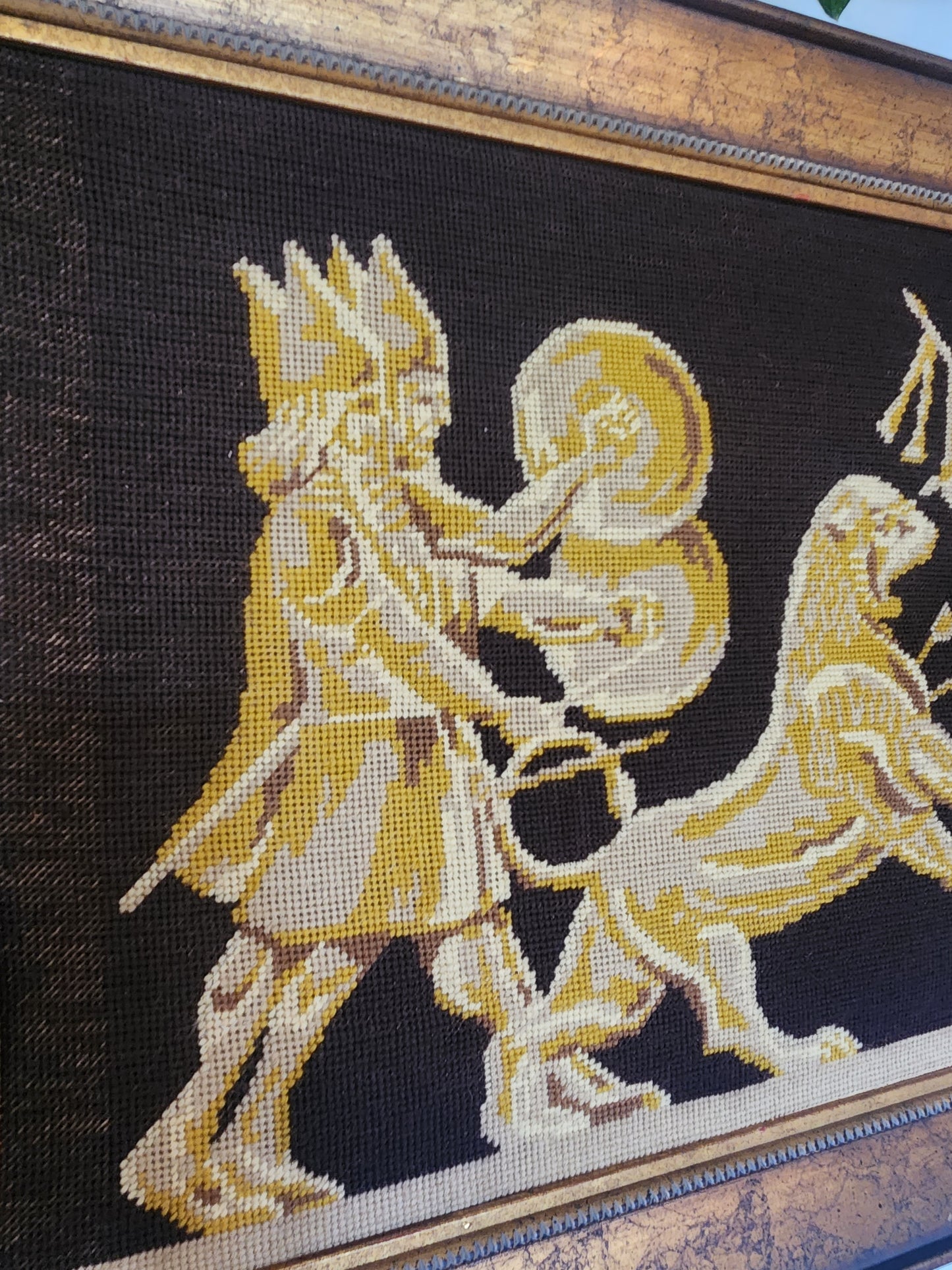 Large Roman Scene Needlepoint