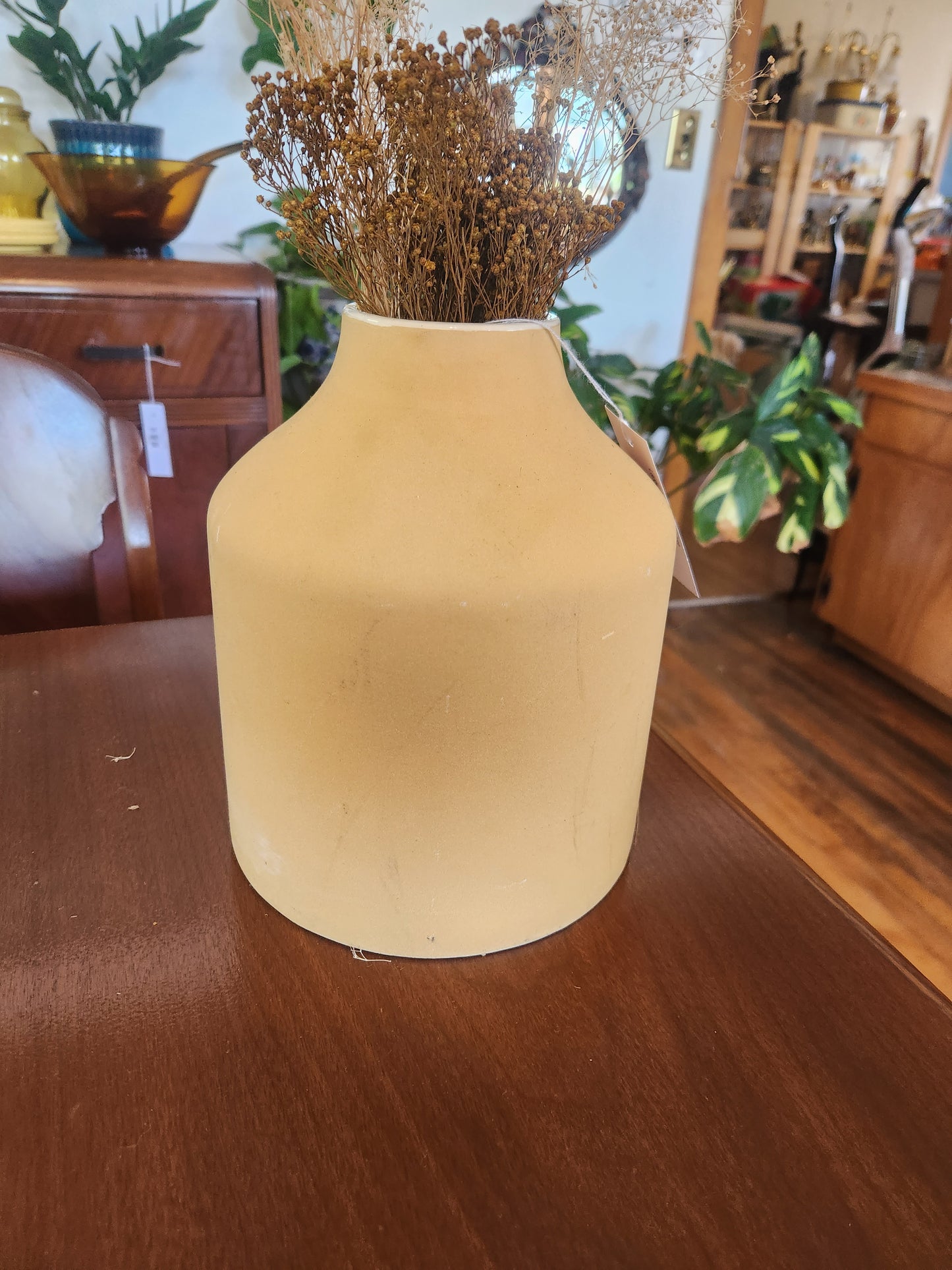 Large Matte Pottery Vase