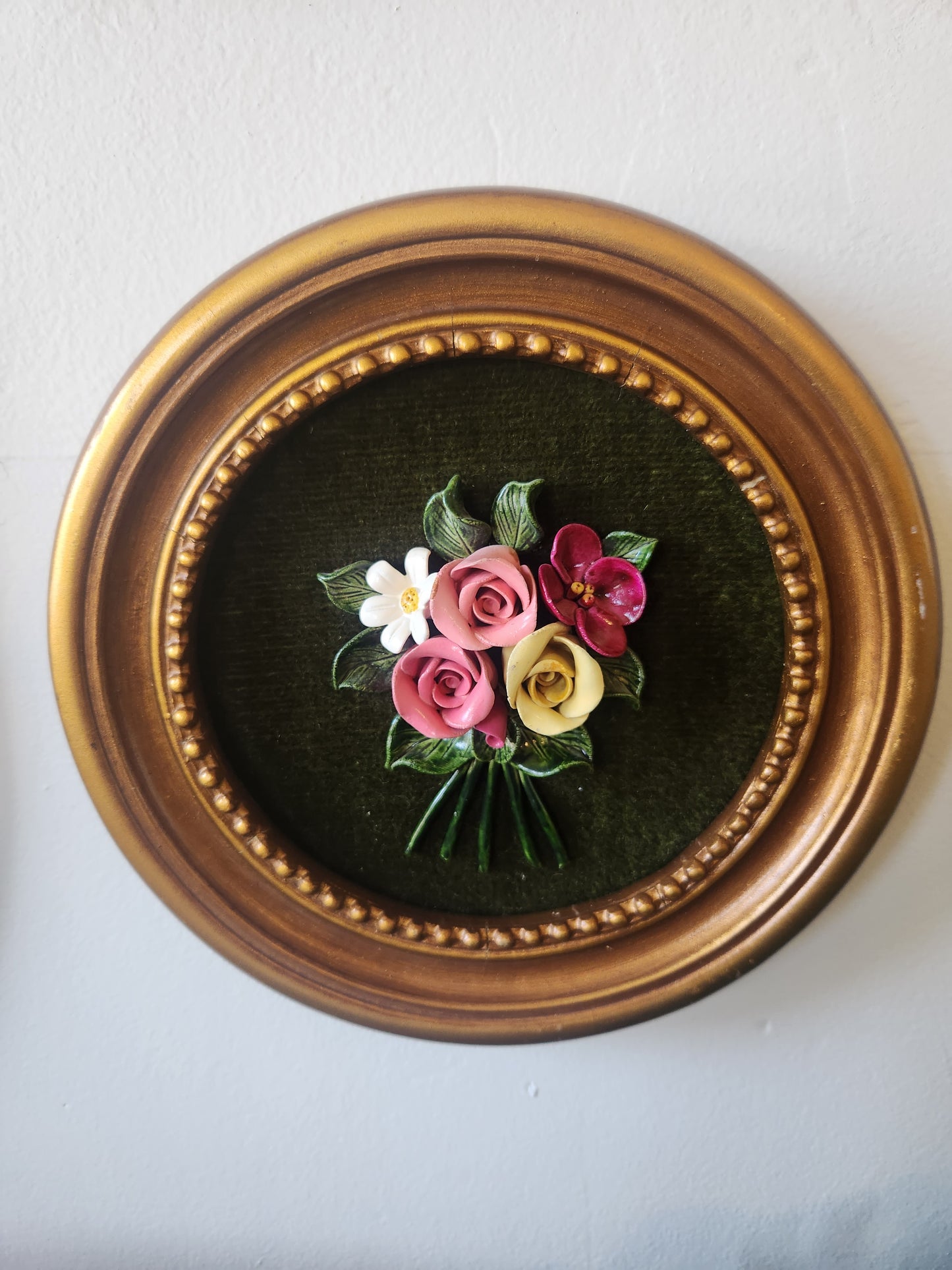 Porcelain Floral Artwork