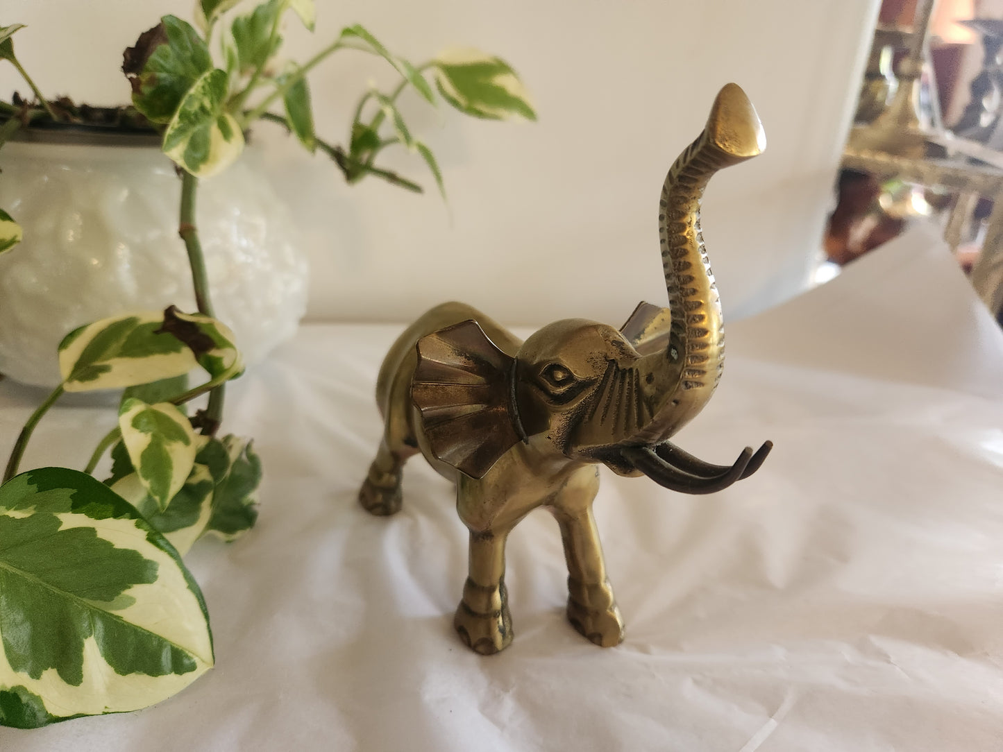 Medium Brass Elephant