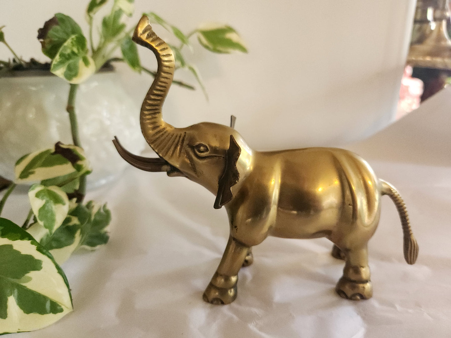Medium Brass Elephant
