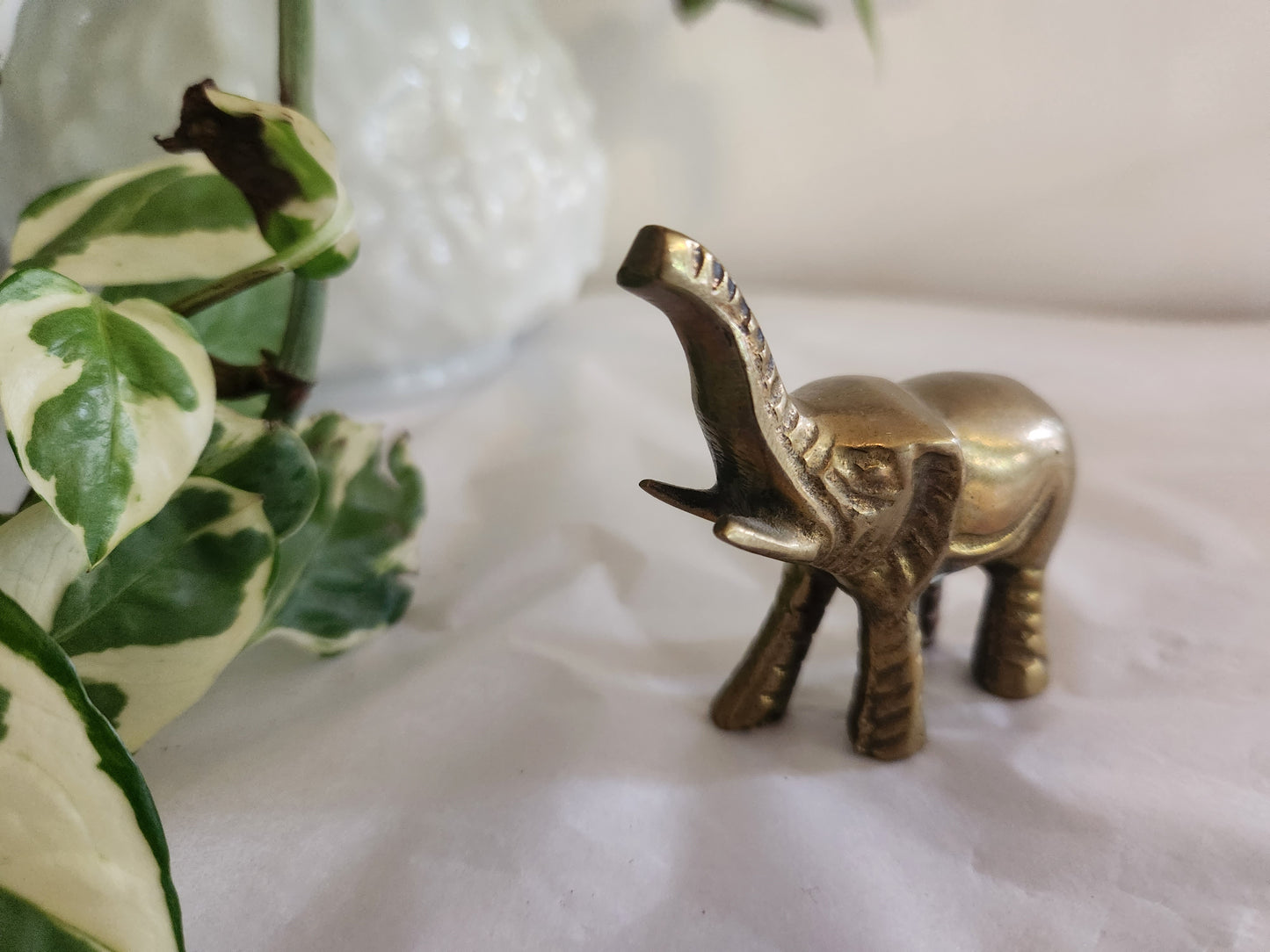 Small Brass Elephant