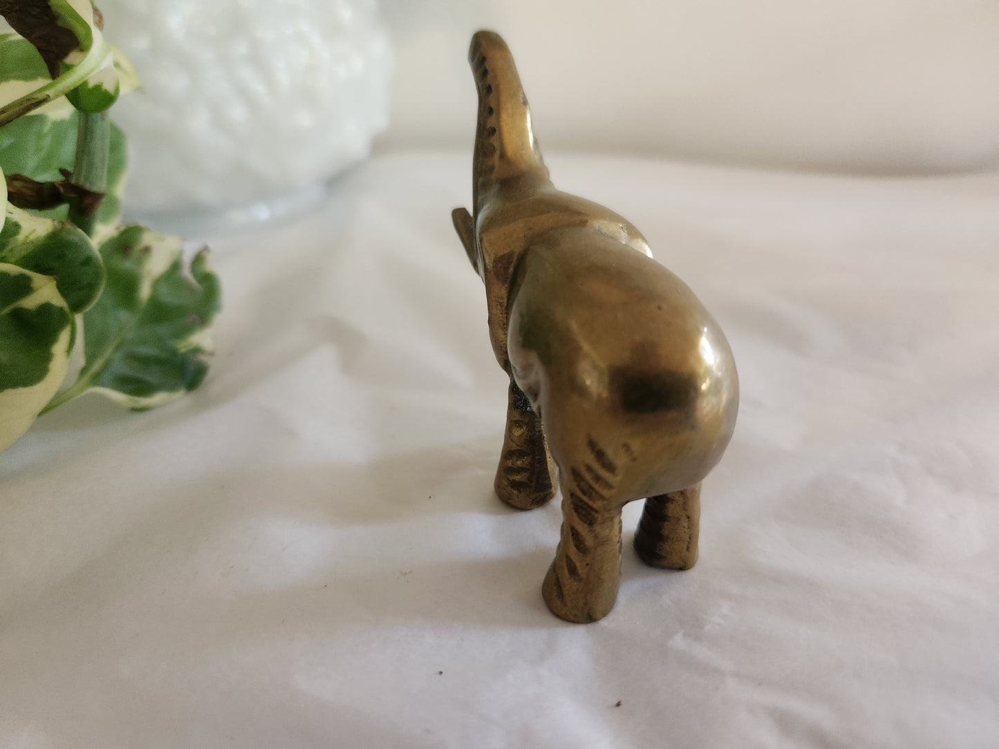Small Brass Elephant