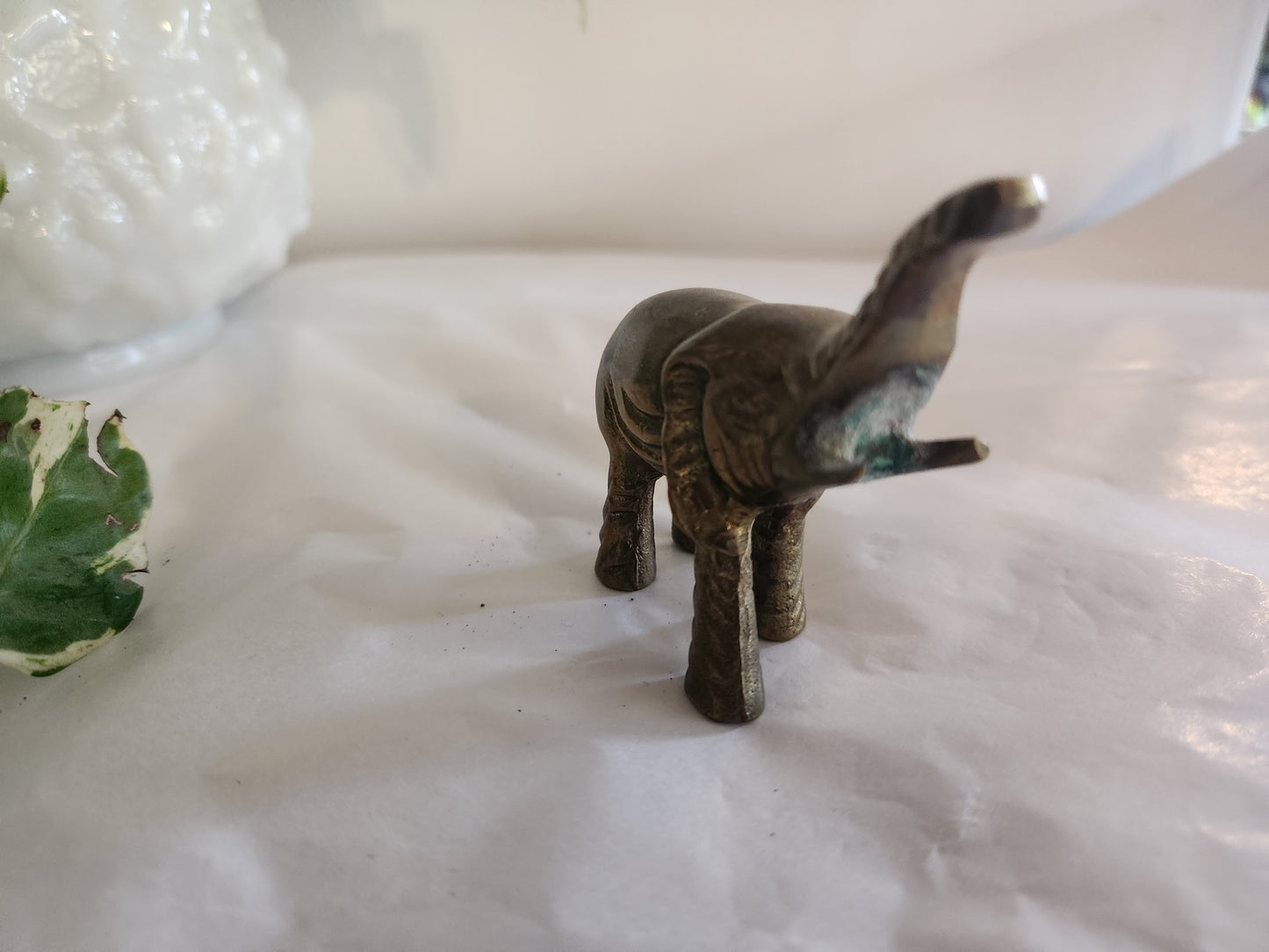 Small Brass Elephant