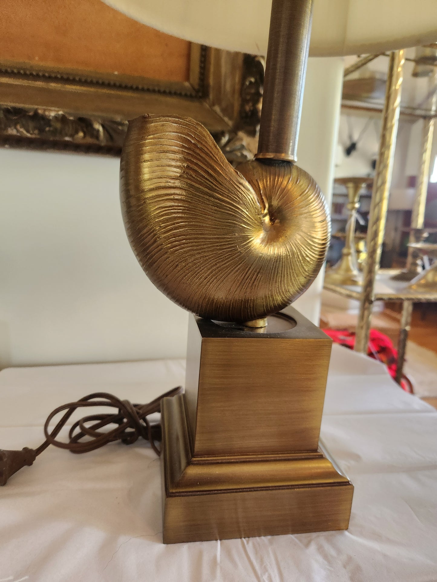 Brass Shell Lamp
