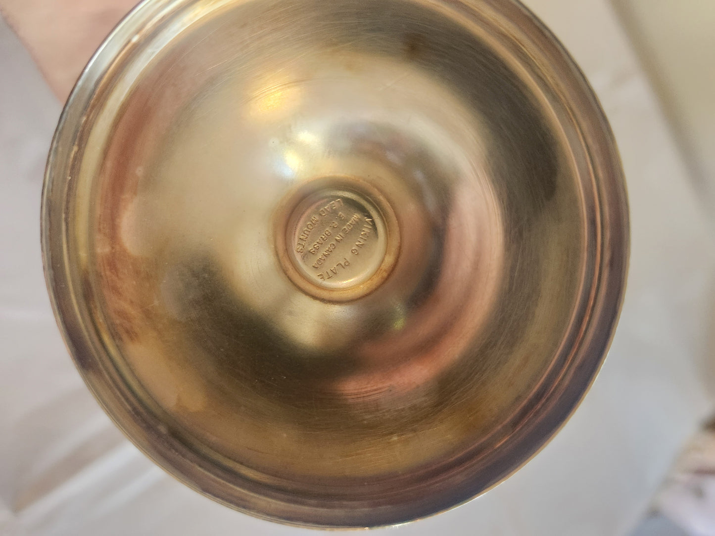 Silverplated Mug and Wine Goblet (set)