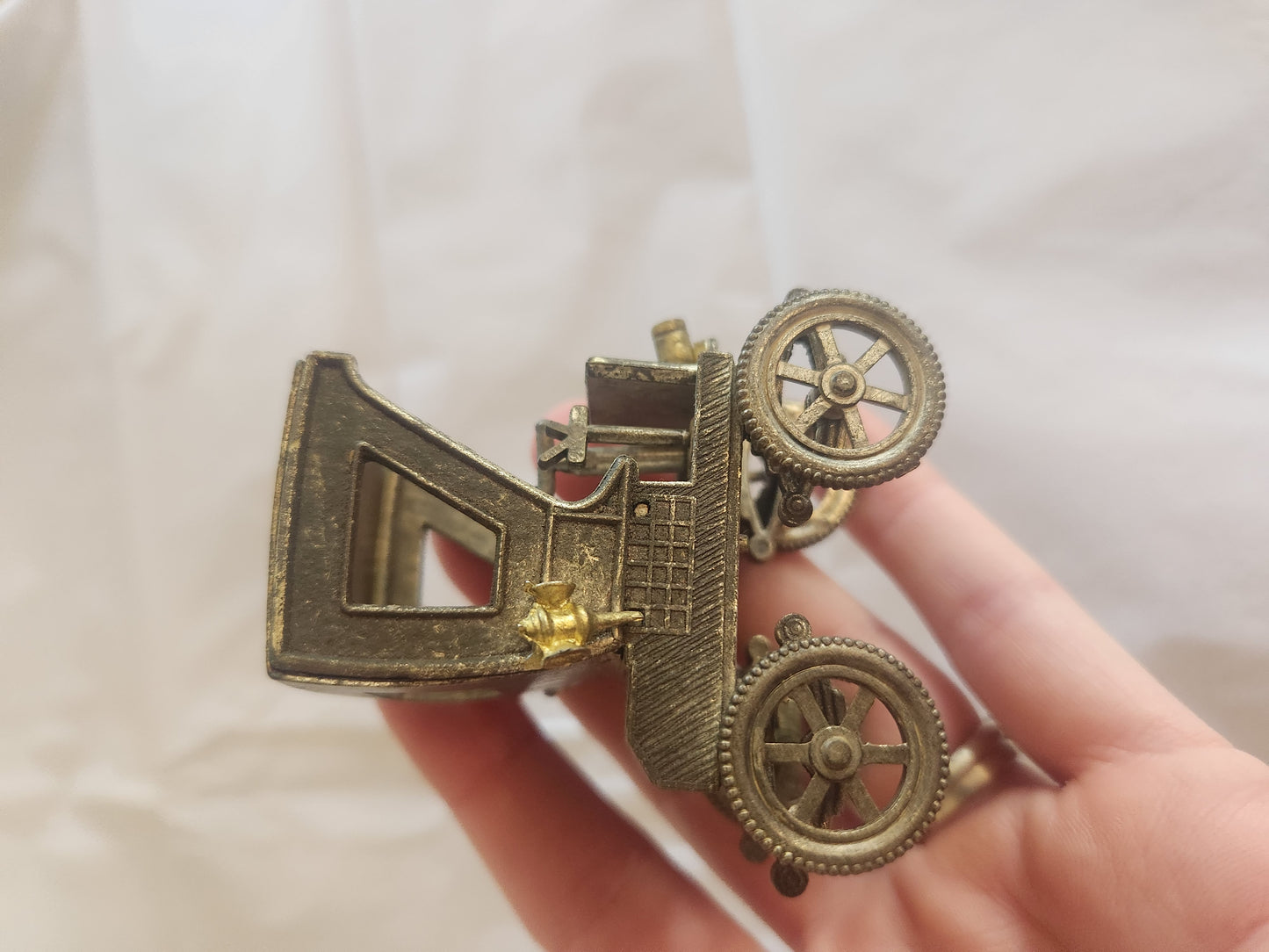 Brass Automobile Figurine