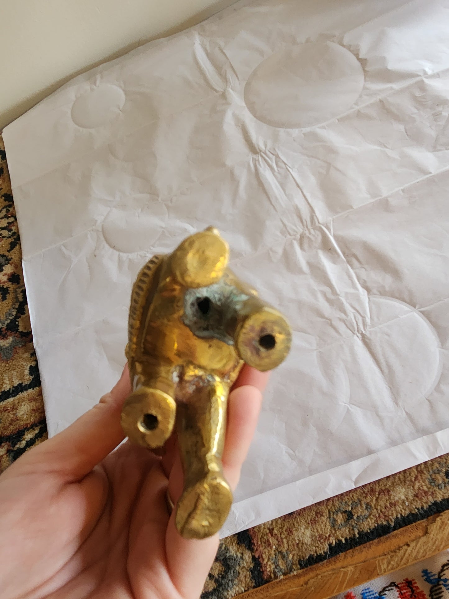 Ornate Brass Elephant