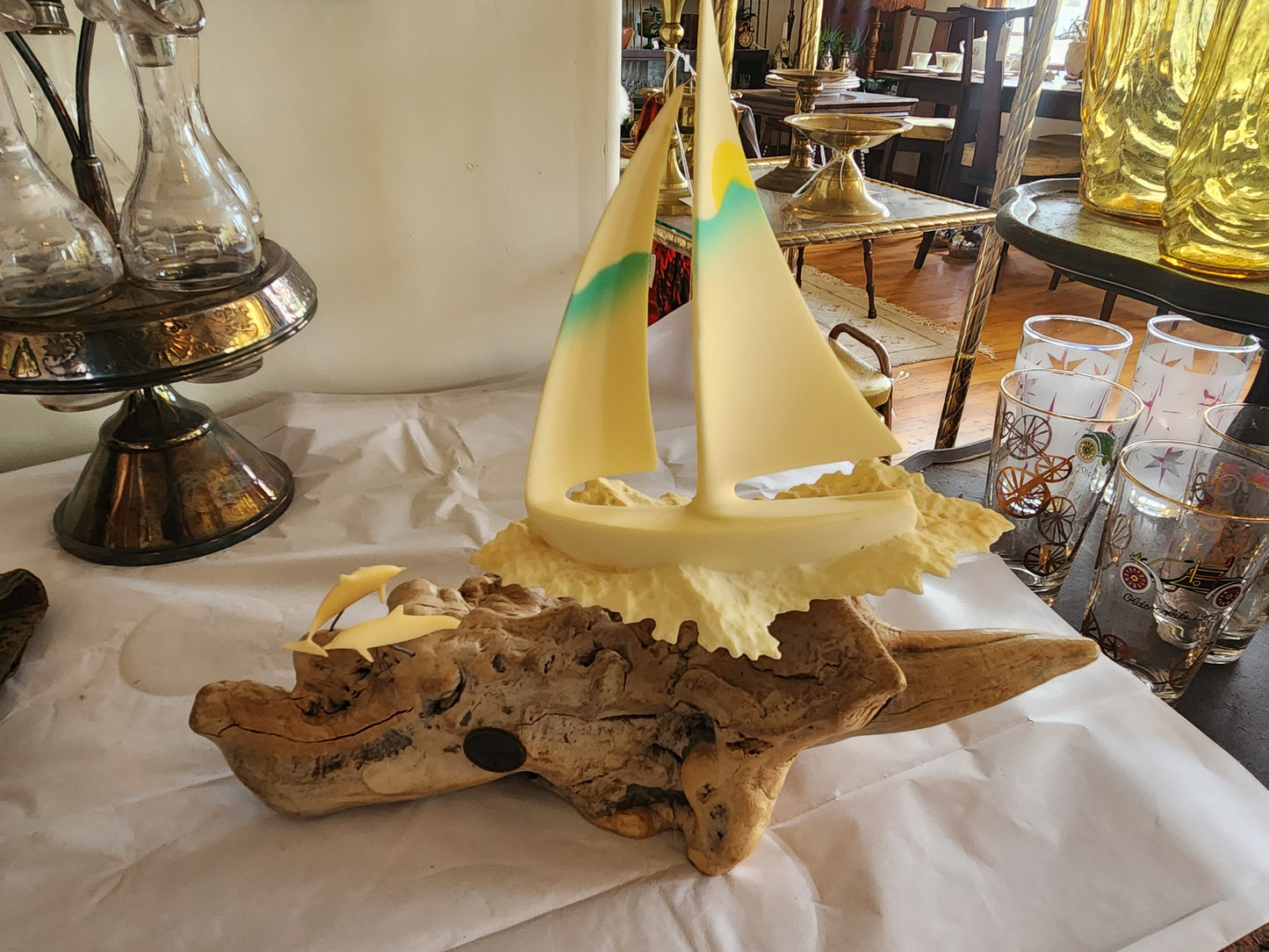 John Perry Sailboat Sculpture