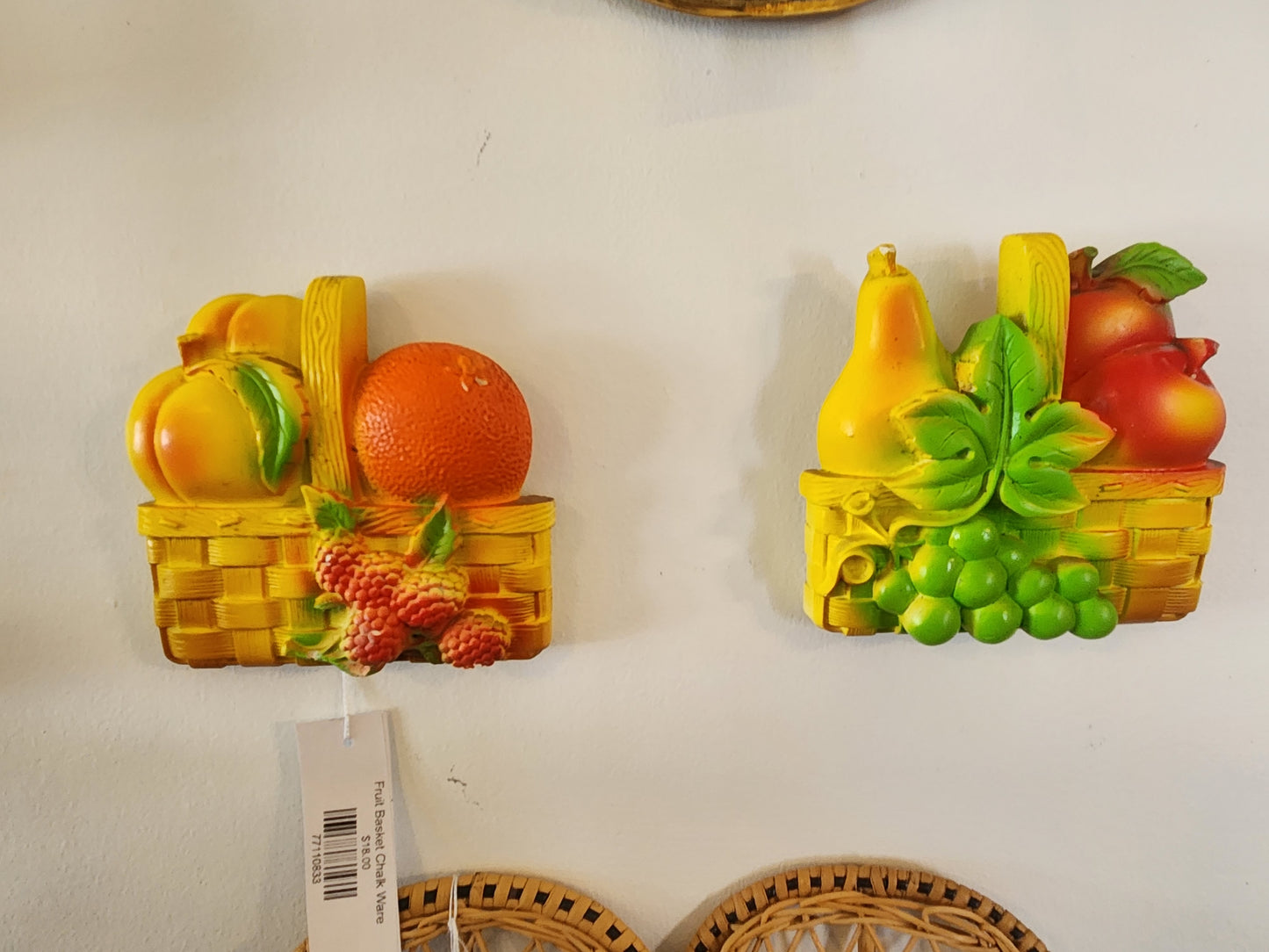 Fruit Basket Chalk Ware