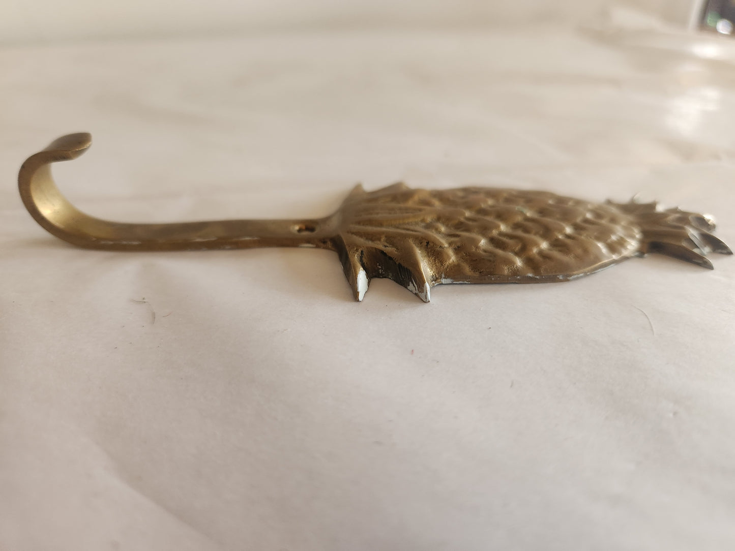Brass Pineapple Coat Hook