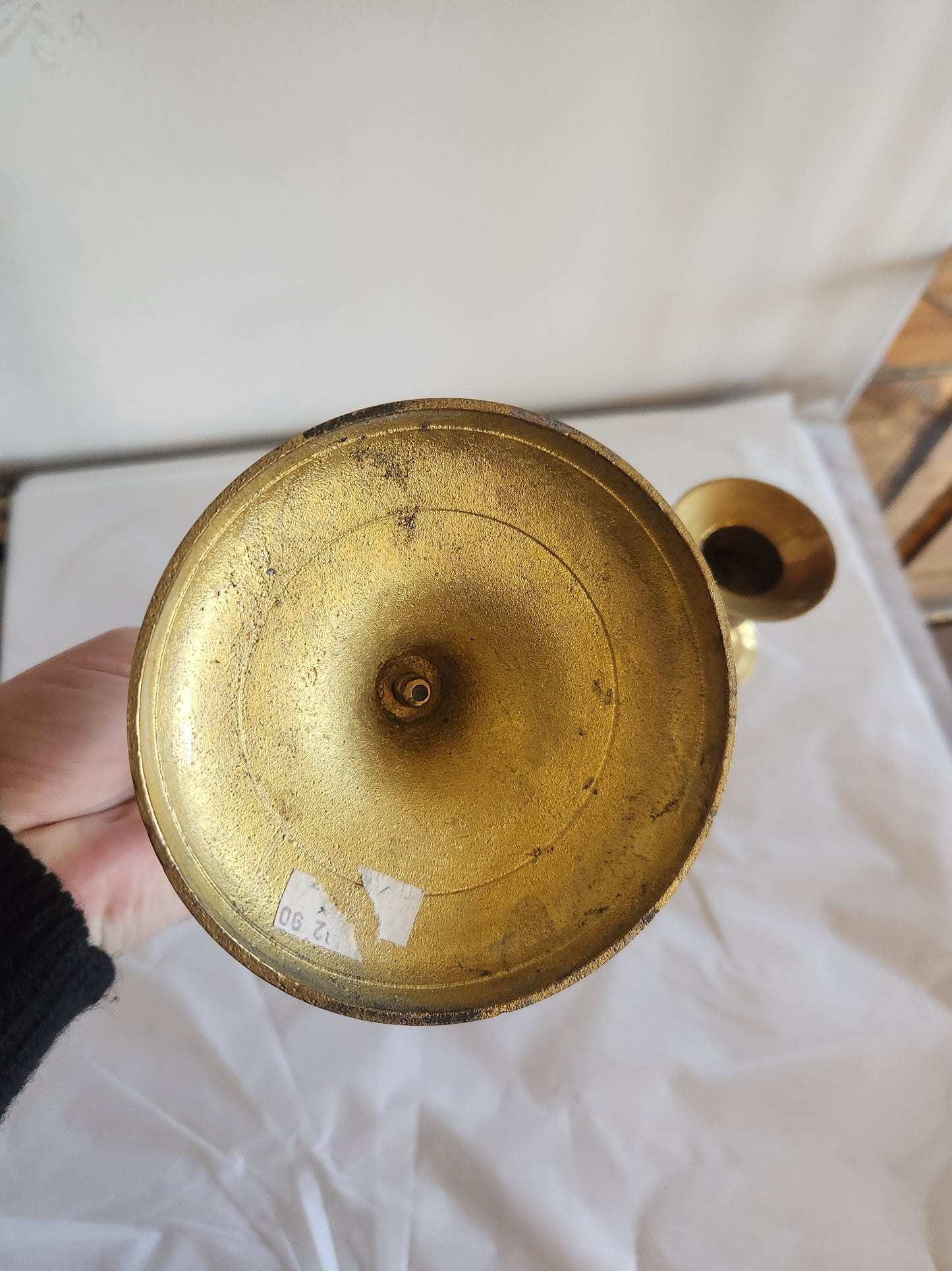 Matching Brass Candle Sticks