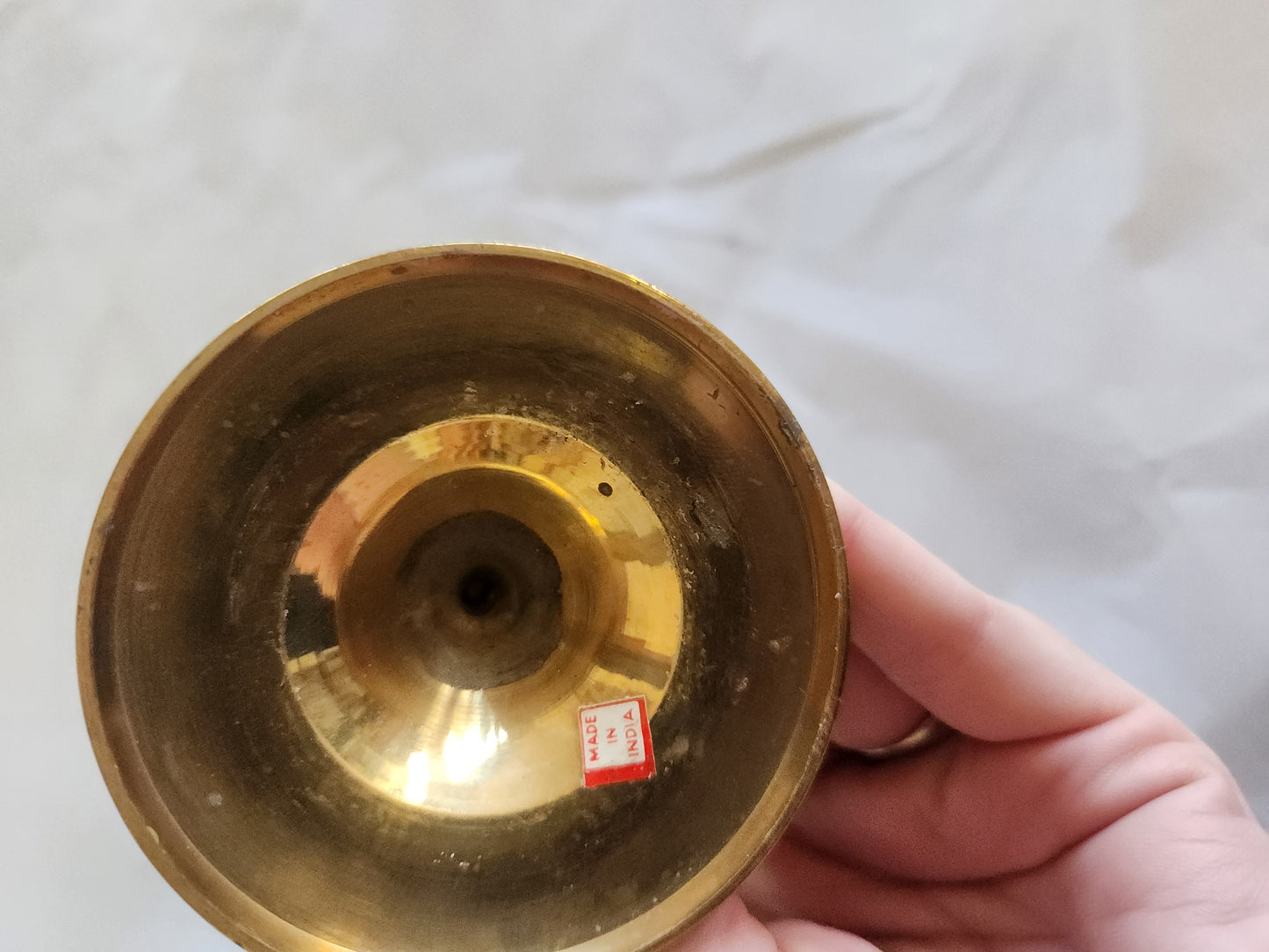 Brass Tea Light Candle Holder