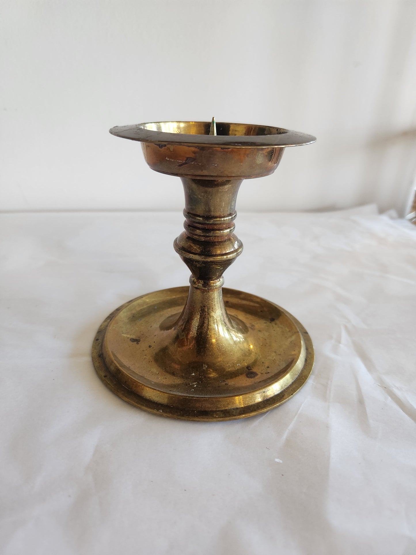 Large Tea Light/Votive Brass Candle Holder