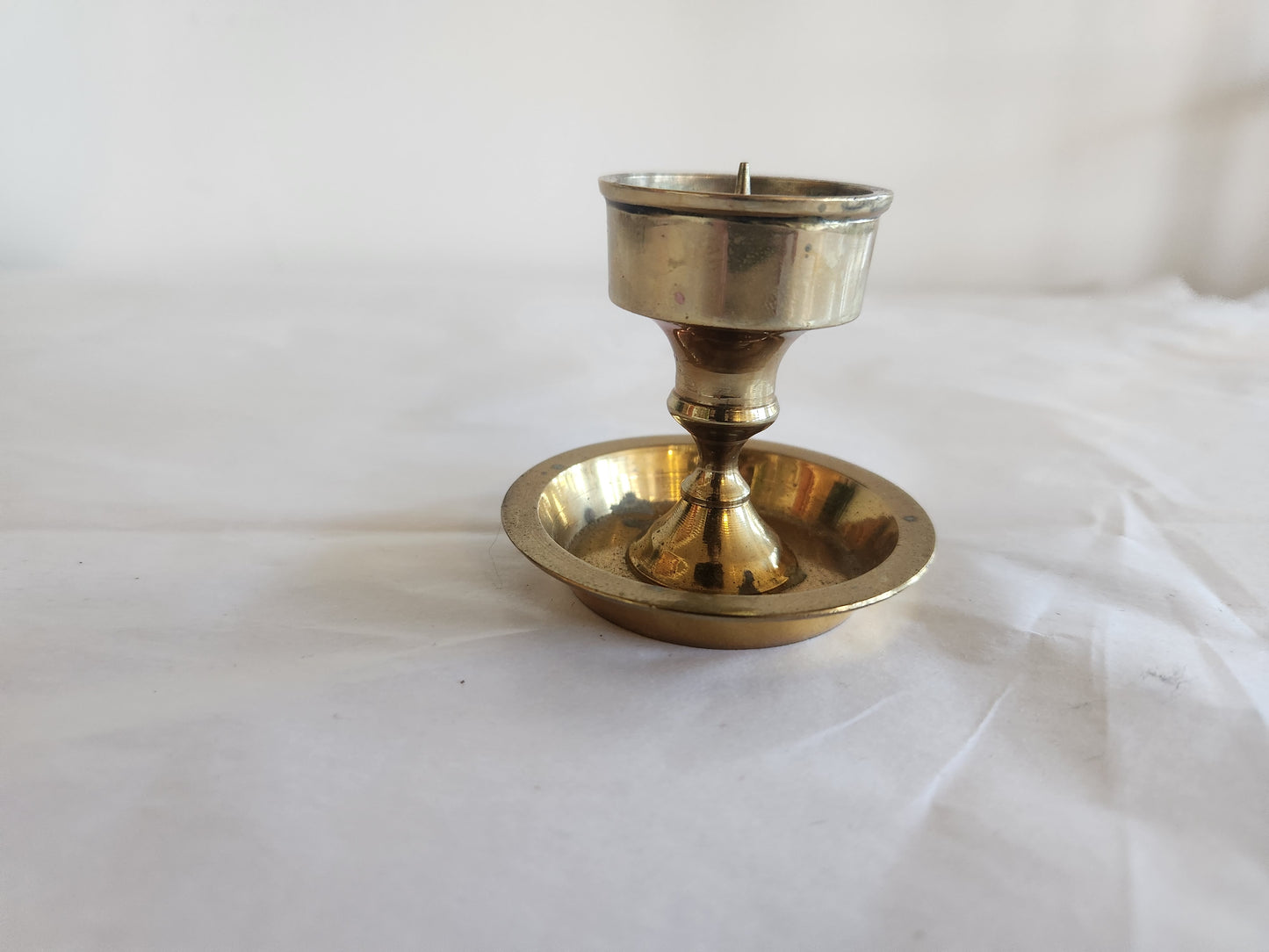 Mini Brass Candle Holder