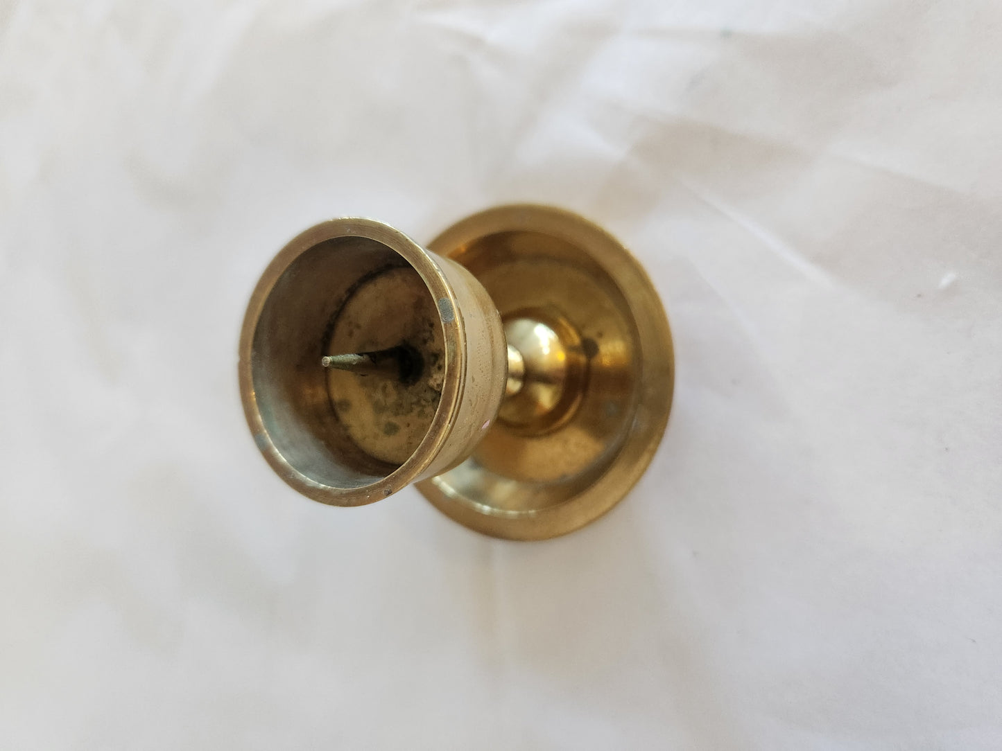 Mini Brass Candle Holder