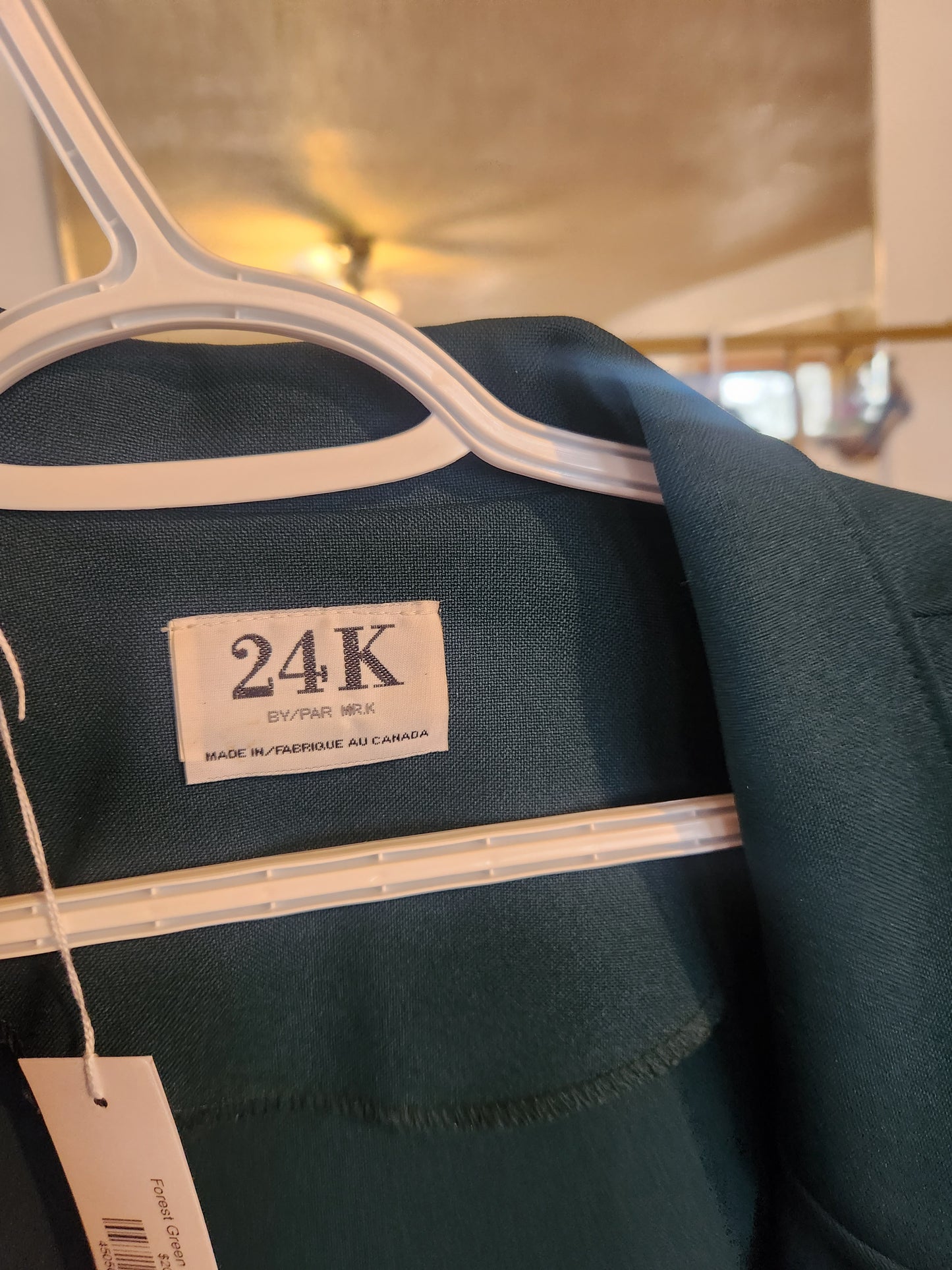 Forest Green Vintage Blazer
