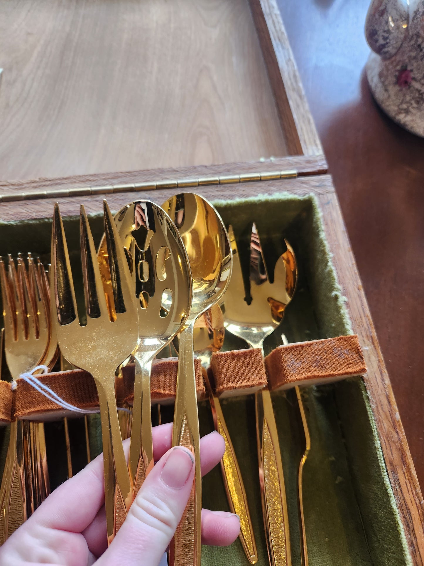 24K Electroplated Flatware Service