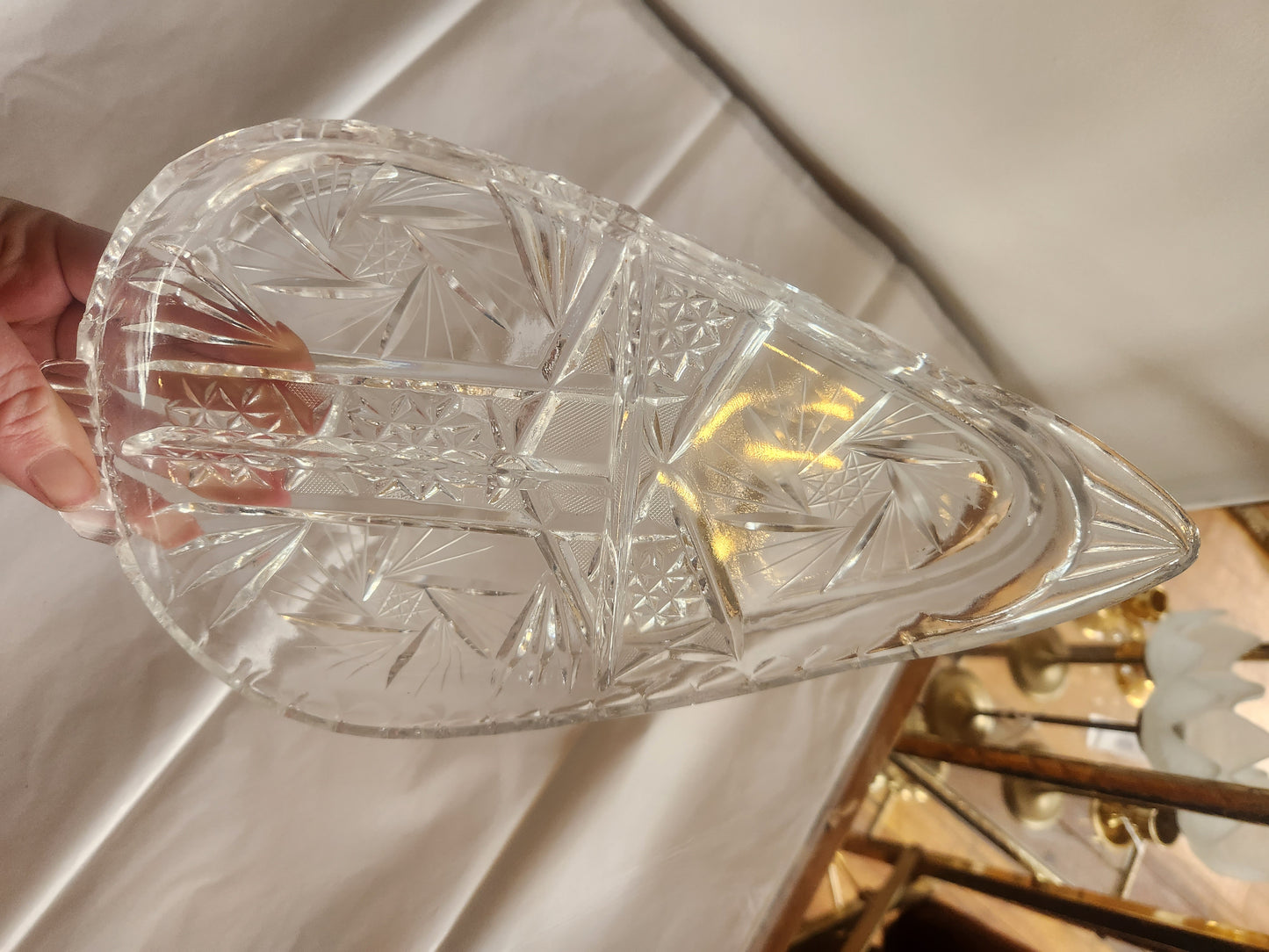 Crystal Pickle Tray