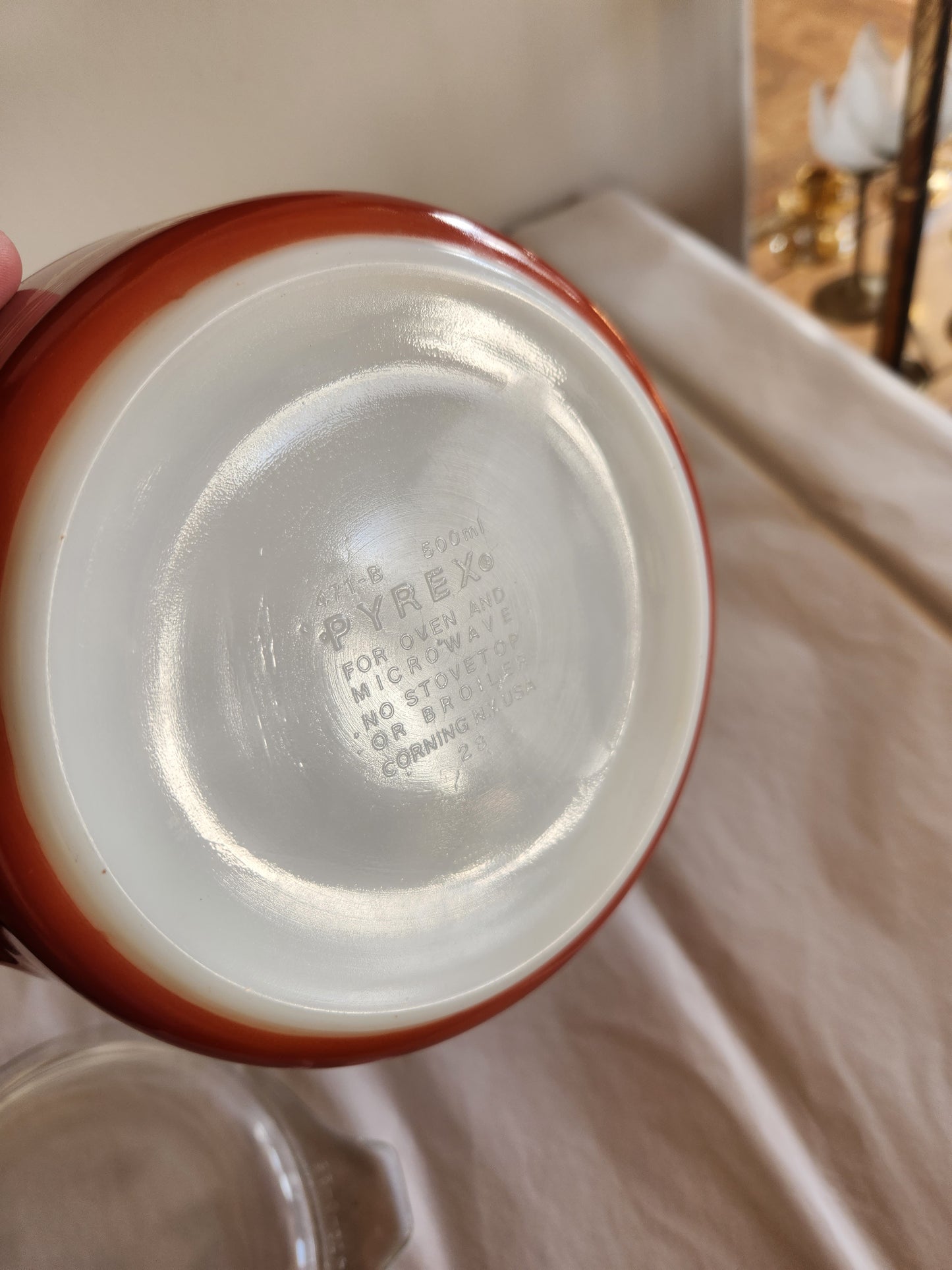 Pyrex Harvest Wheat Bowl with Lid