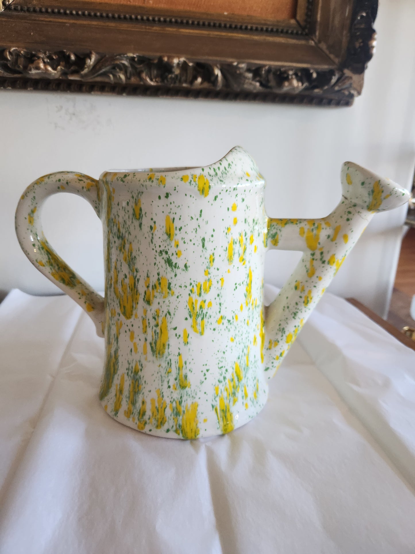 Handmade Pottery Watering Can