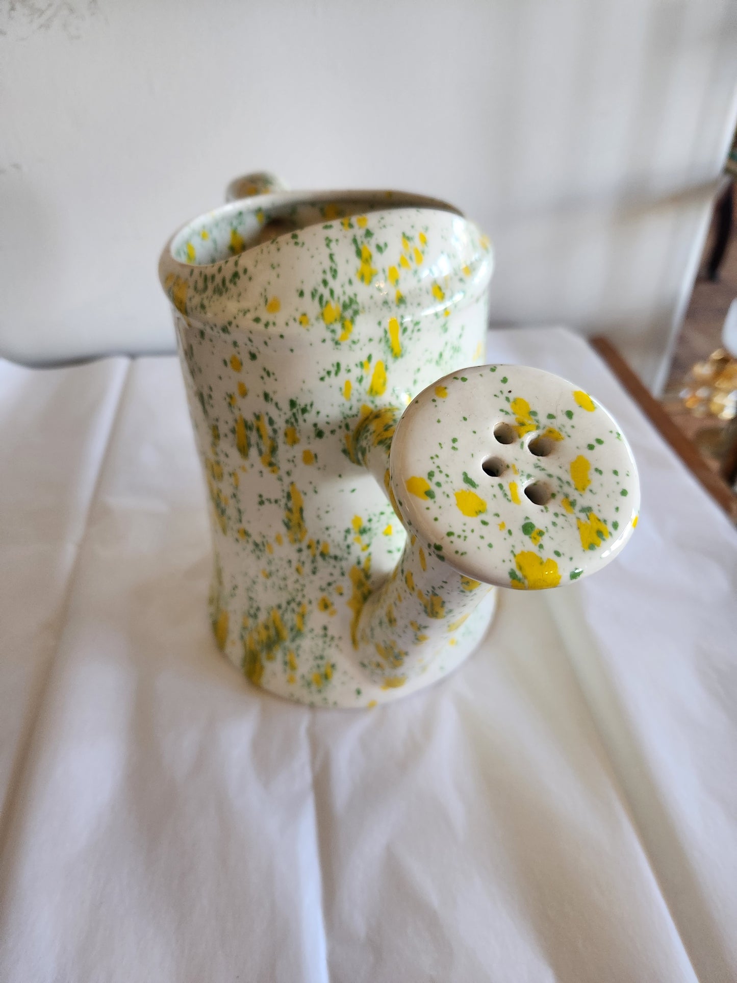 Handmade Pottery Watering Can