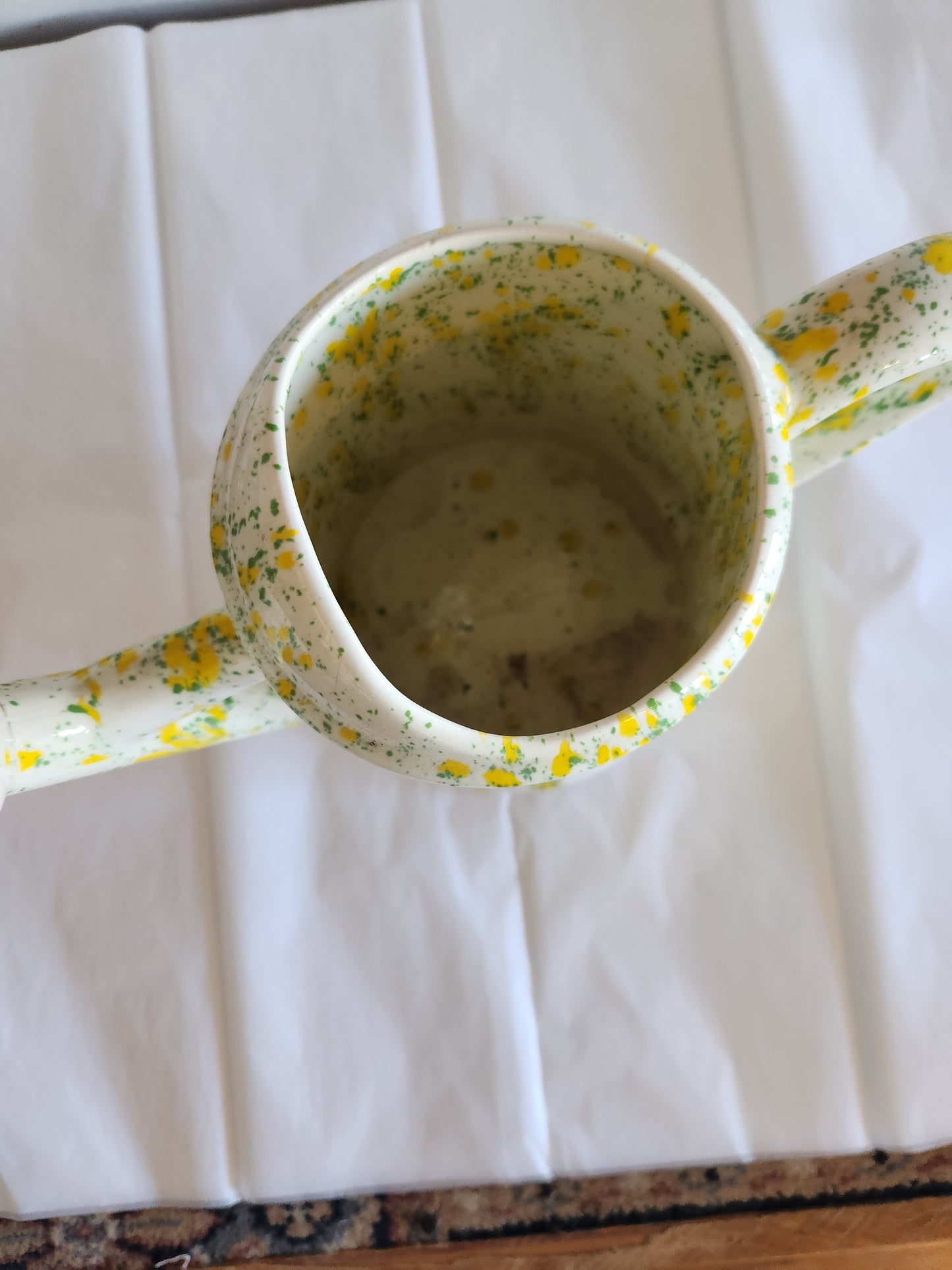 Handmade Pottery Watering Can