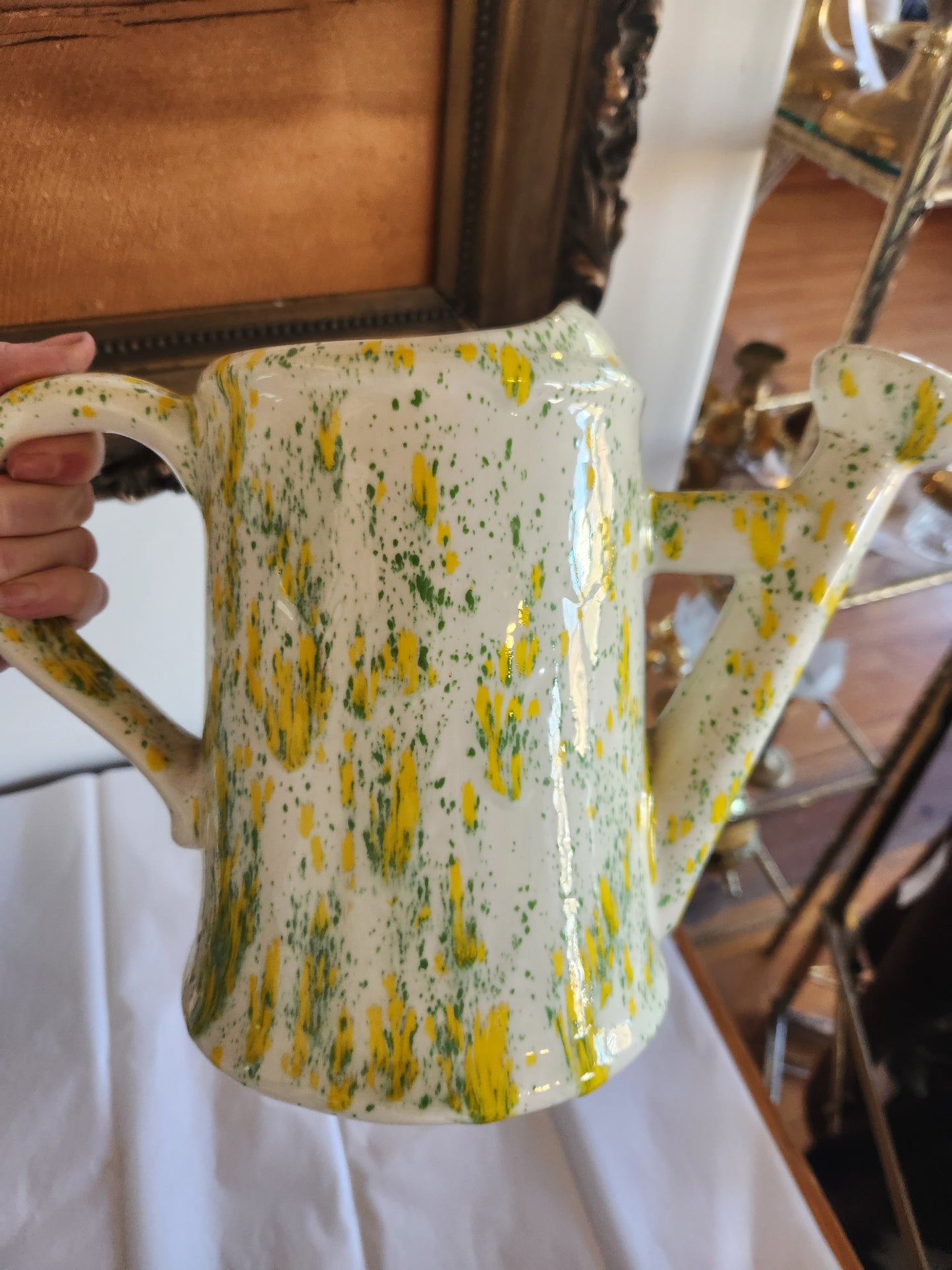 Handmade Pottery Watering Can