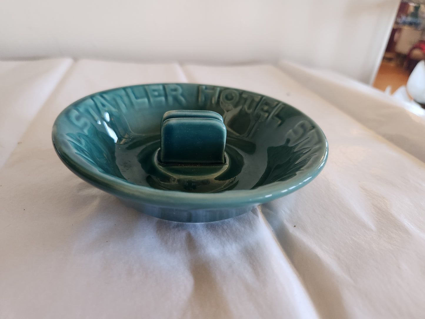 Statler Hotel Business Card Holder/Ash Tray