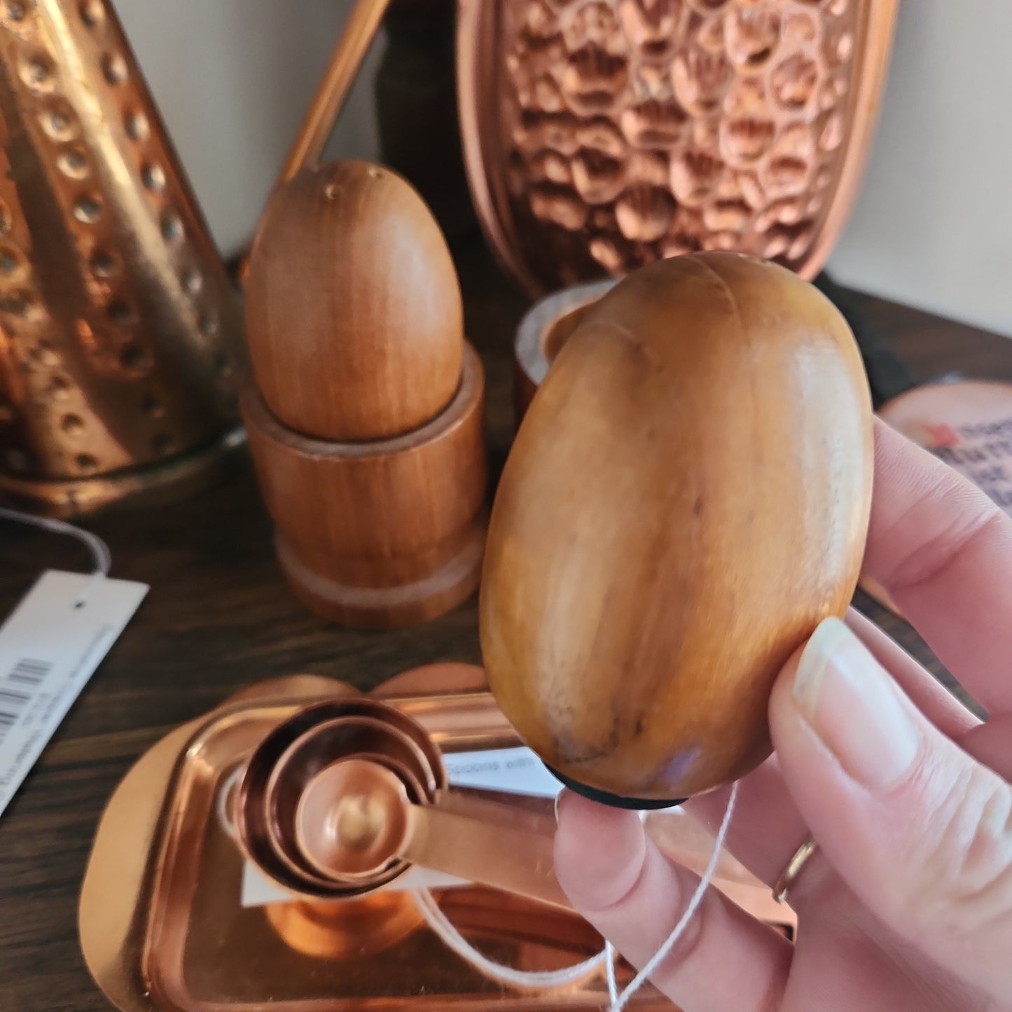 Danish Style Wooden Salt and Pepper