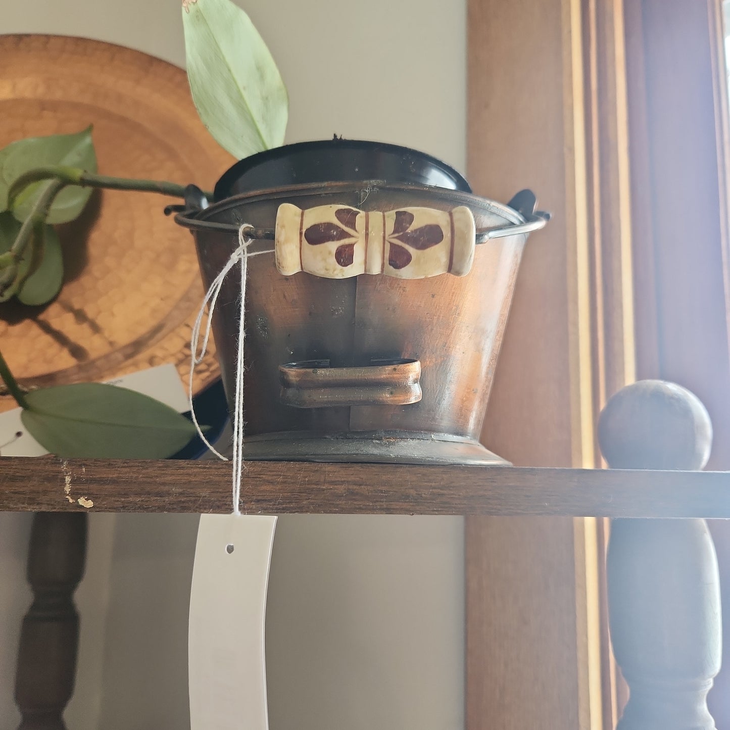 Mini Copper Coal Scuttle