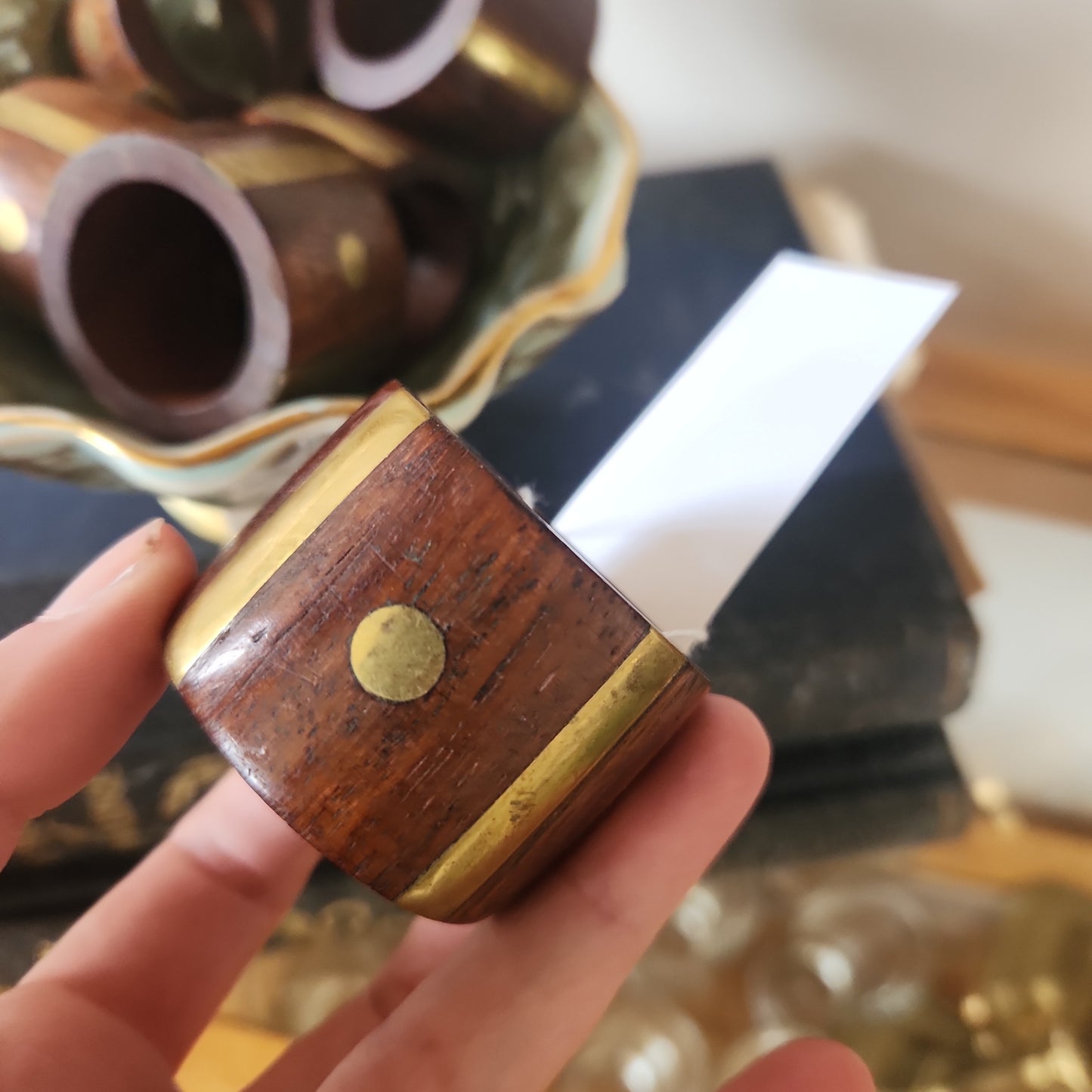 Wooden Napkin Rings (6)