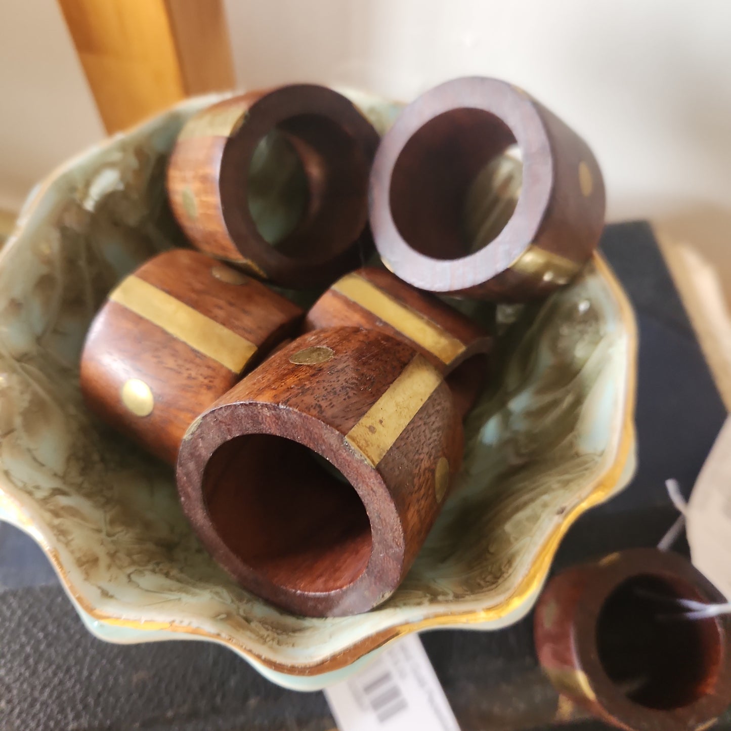 Wooden Napkin Rings (6)