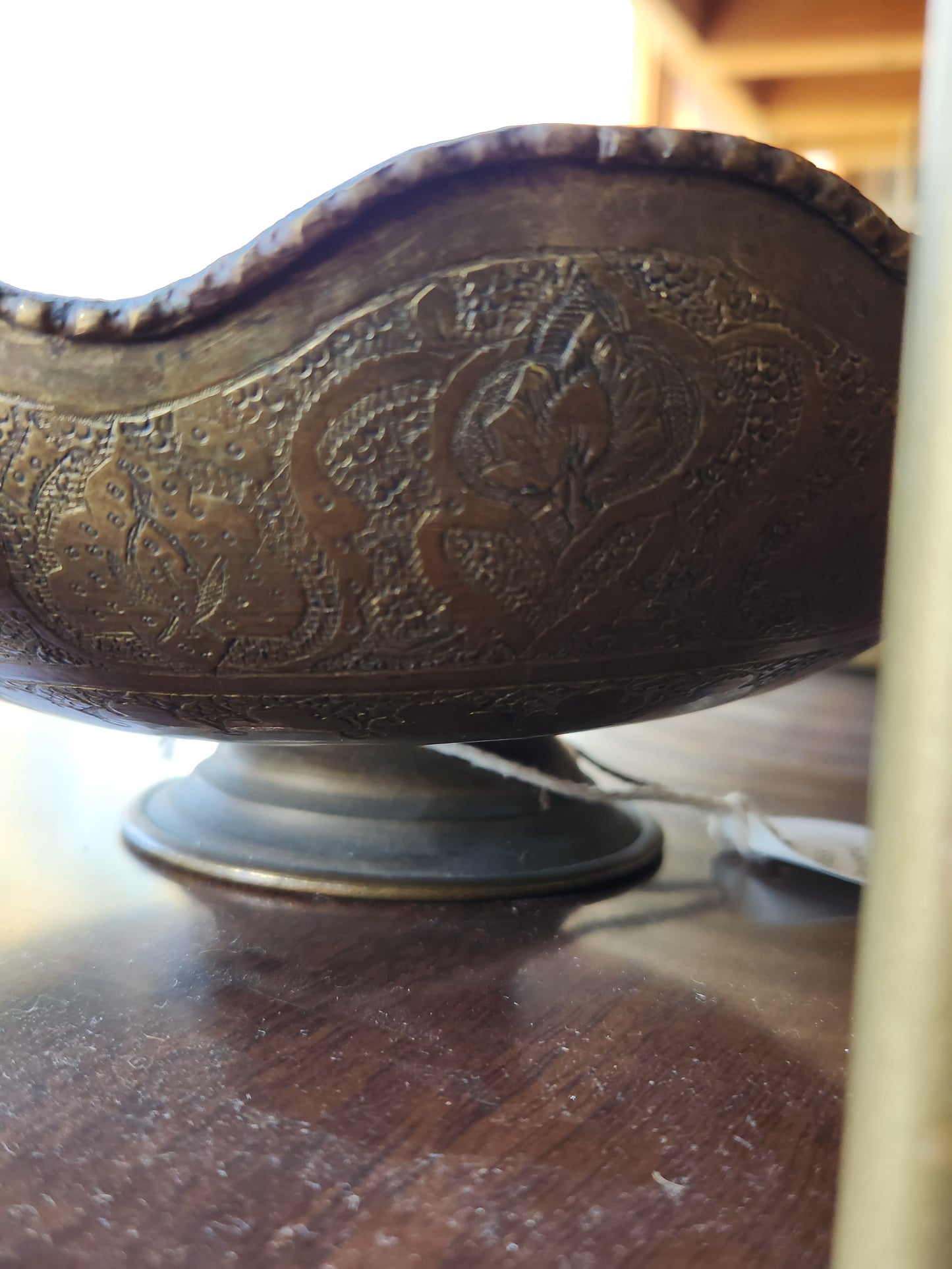 Brass Pedestal Bowl