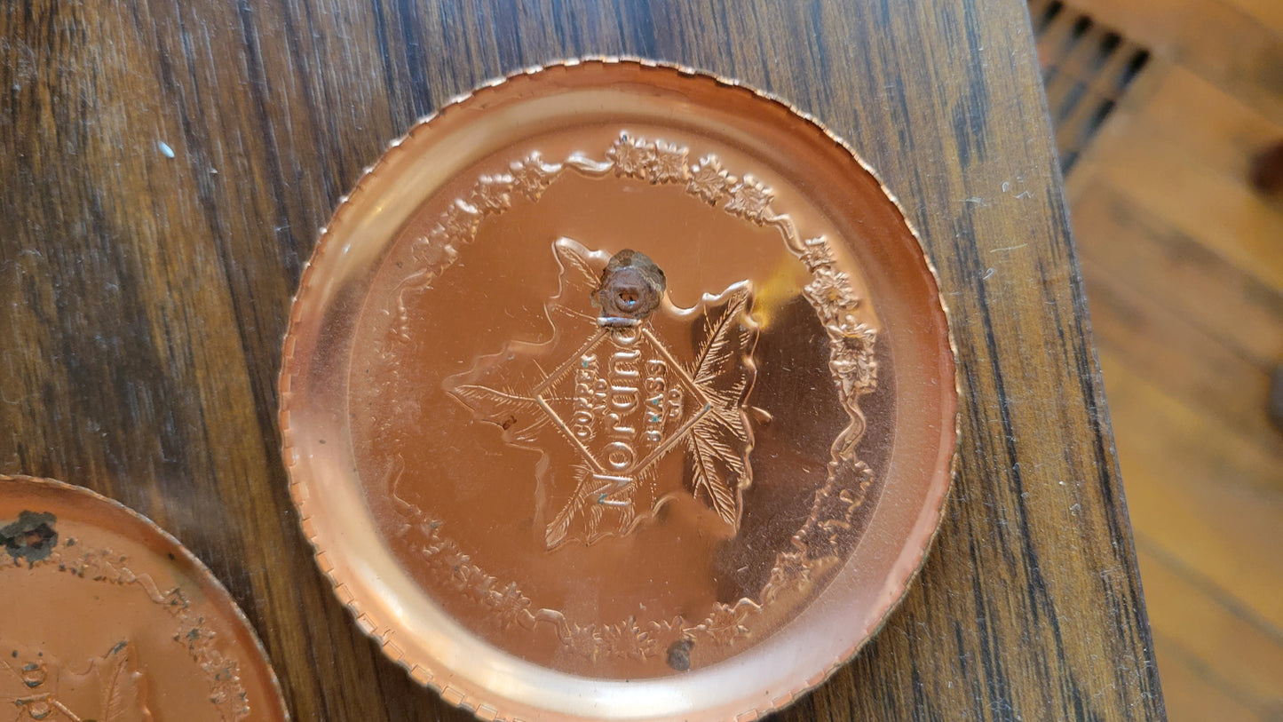 Copper Coasters (set of 3)