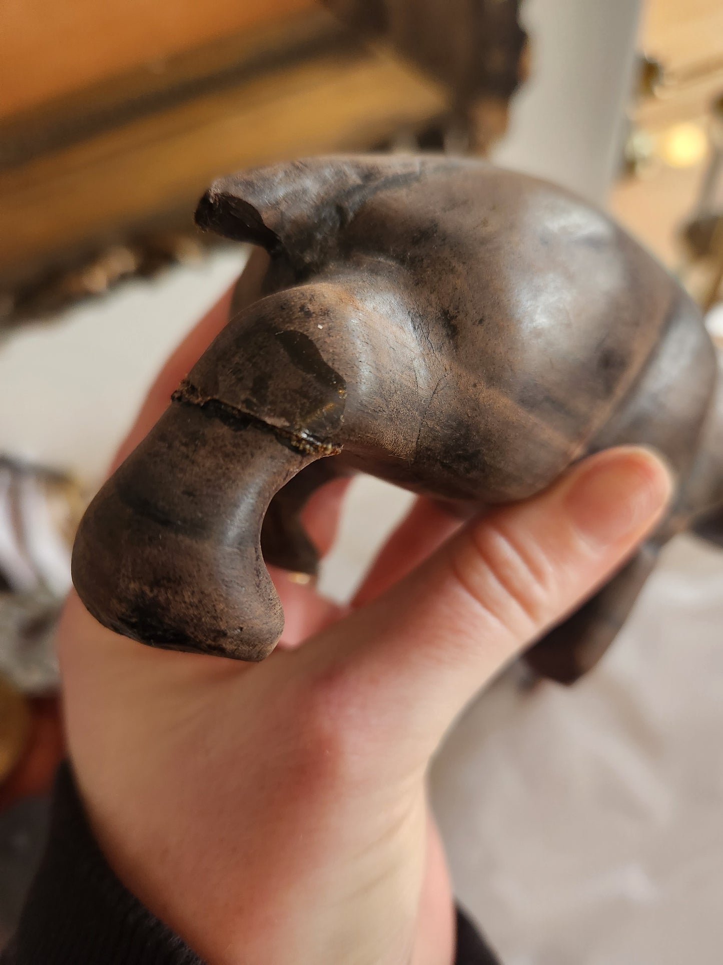 Set of 2 Carved Animals