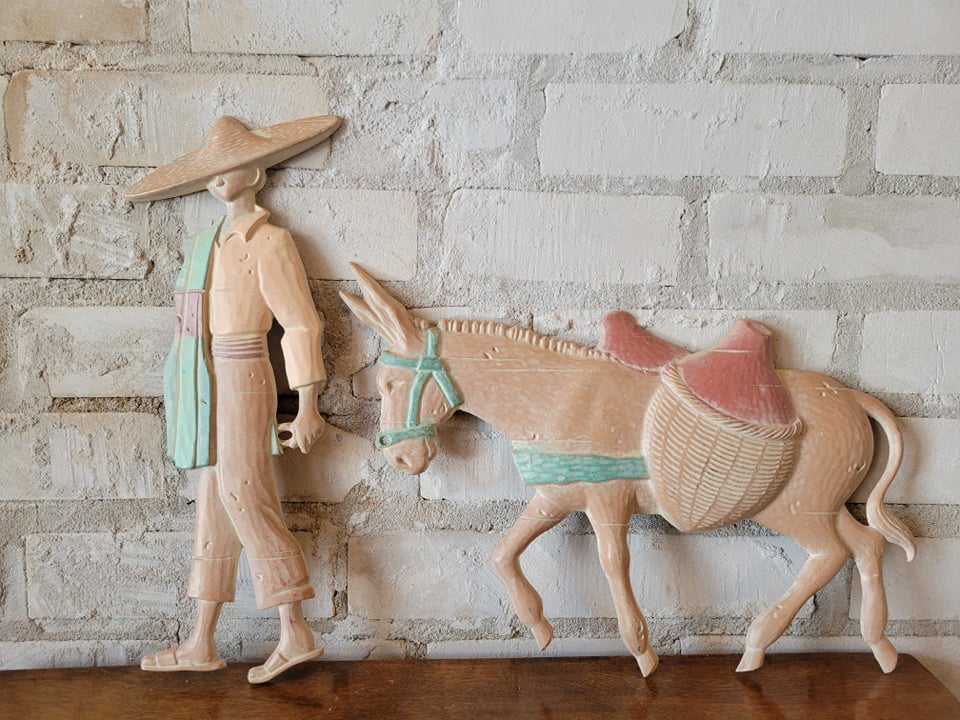 Cast Mexican Wall Art (2 piece)
