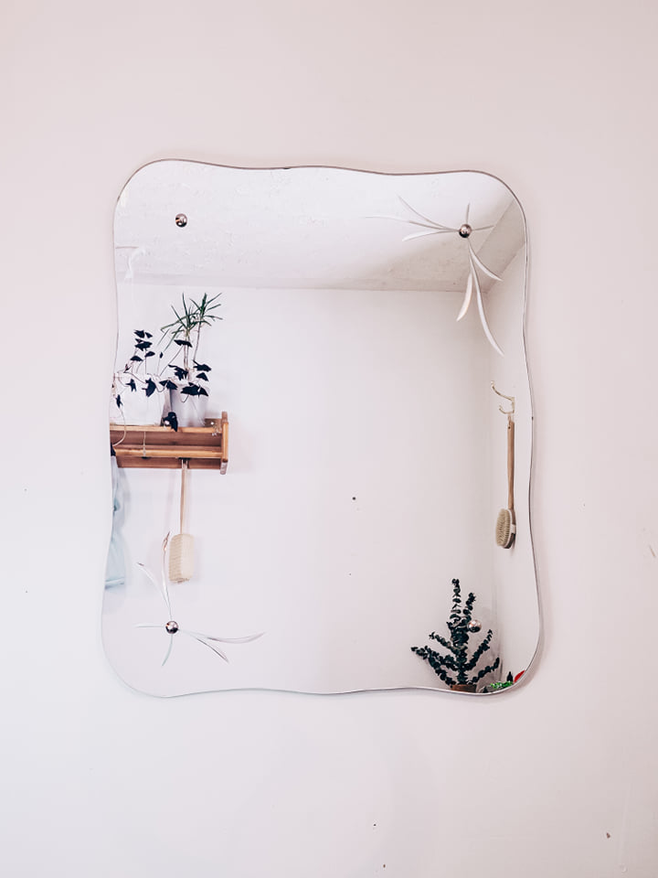 Frameless Decorative Mirror (larger than it appears)