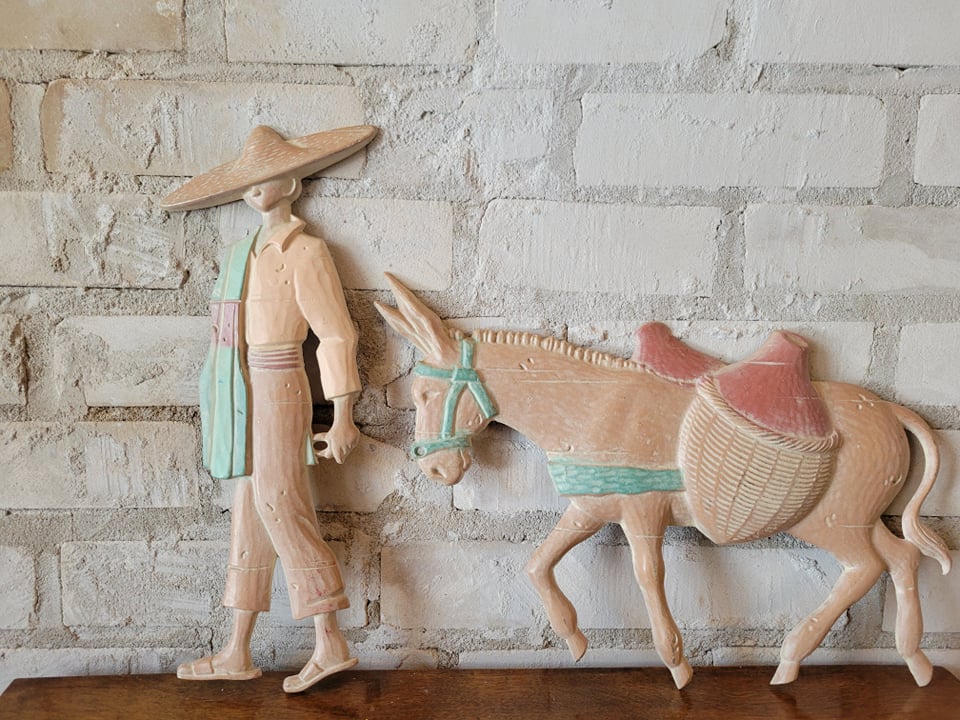 Cast Mexican Wall Art (2 piece)