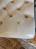 Retro White Chair (missing button)