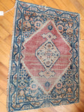 Vintage Hand Knotted Mat