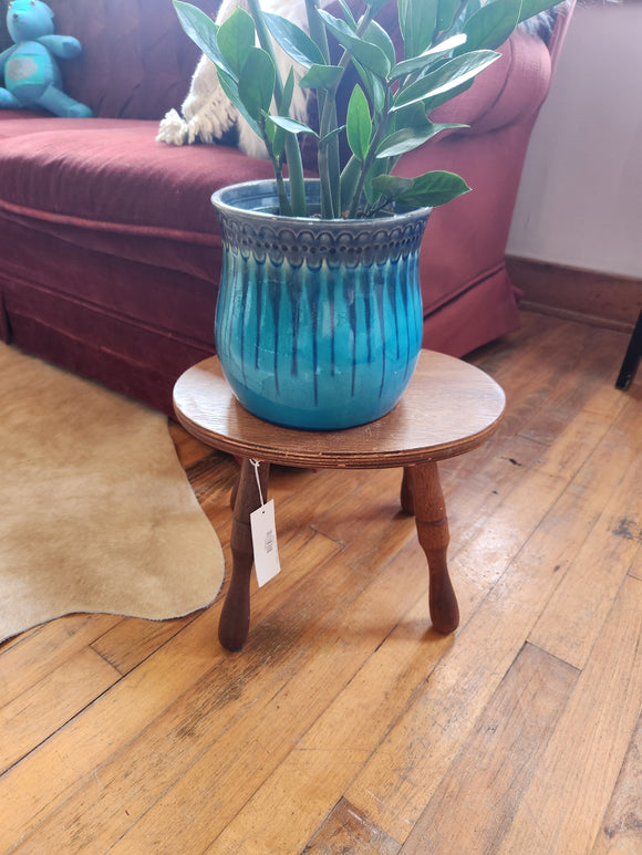 Rustic Wooden Footstool/Plant Stand