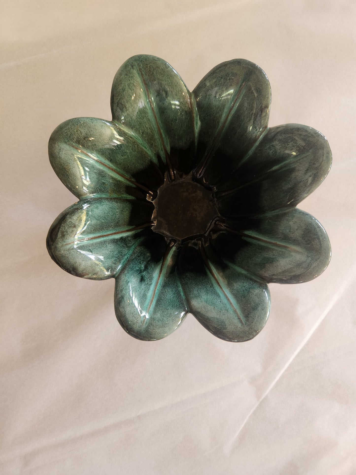 Evangeline Pottery Flower Bowl