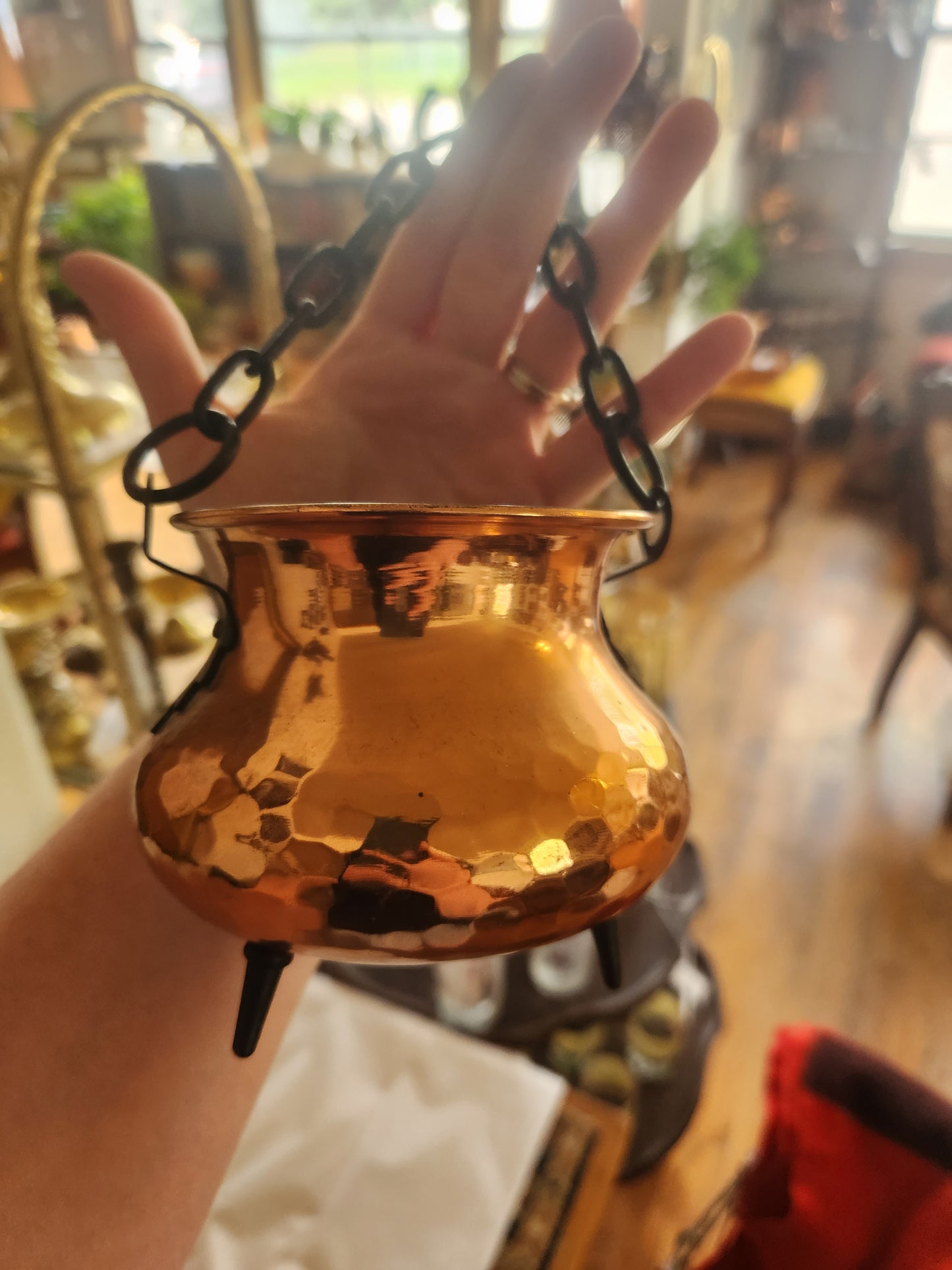 Mini Copper Cauldron