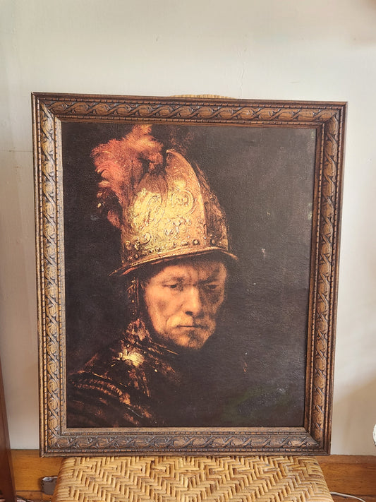 "The Man with the Golden Helmet" Rembrant Print
